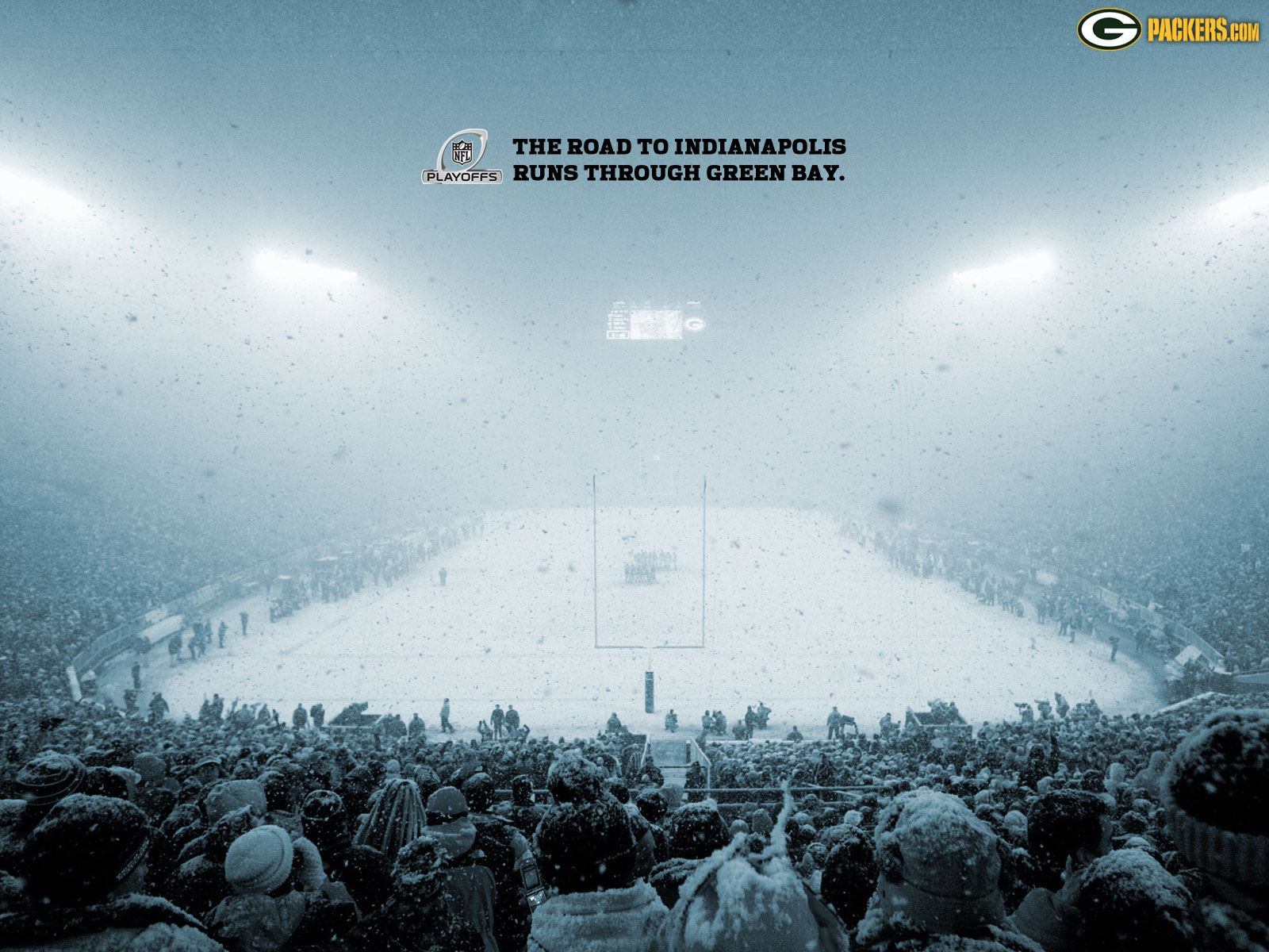 Lambeau Field Snow Game , HD Wallpaper & Backgrounds