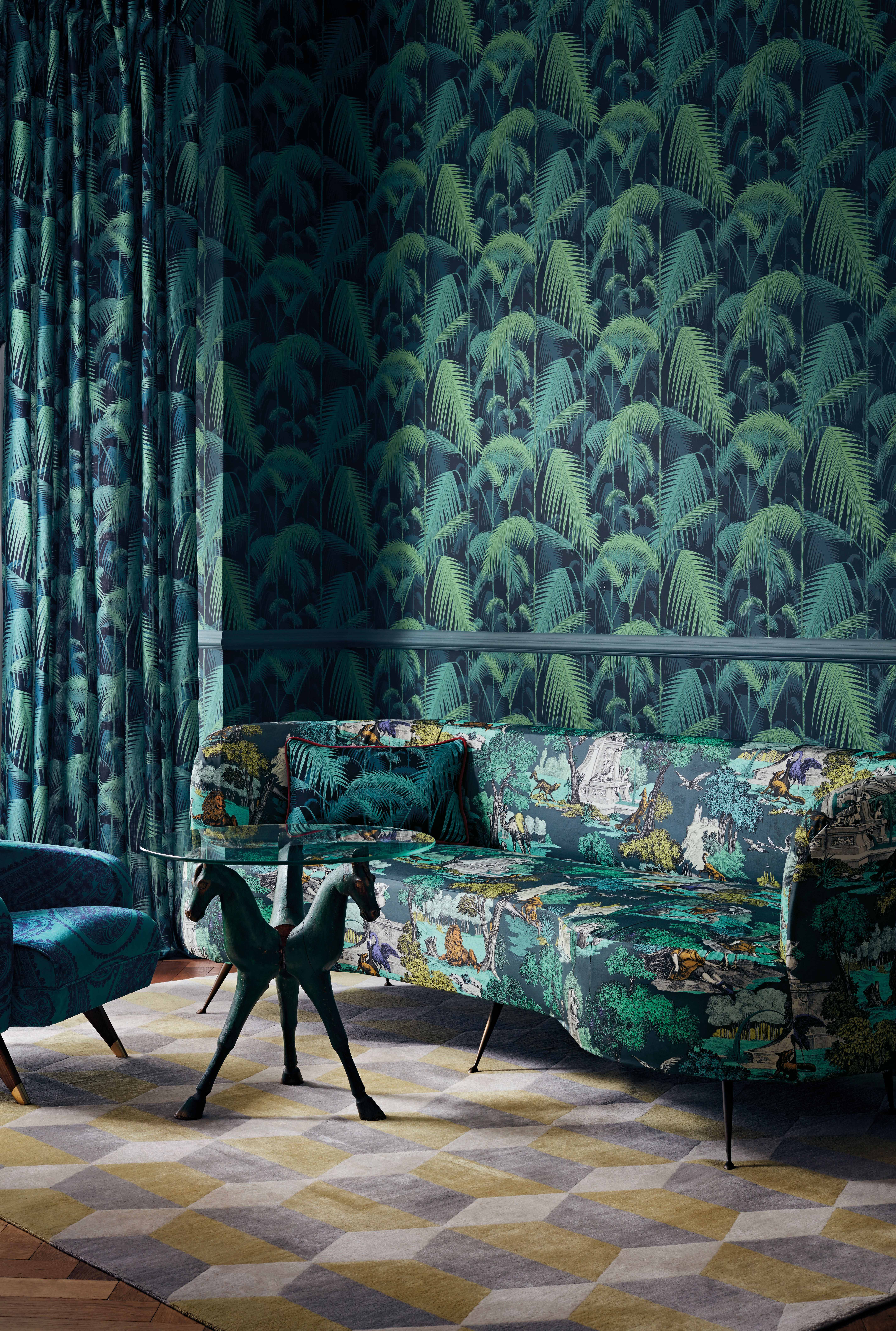 Versailles Grand 100% Cotton F111/6022 - Cole And Son Jungle , HD Wallpaper & Backgrounds