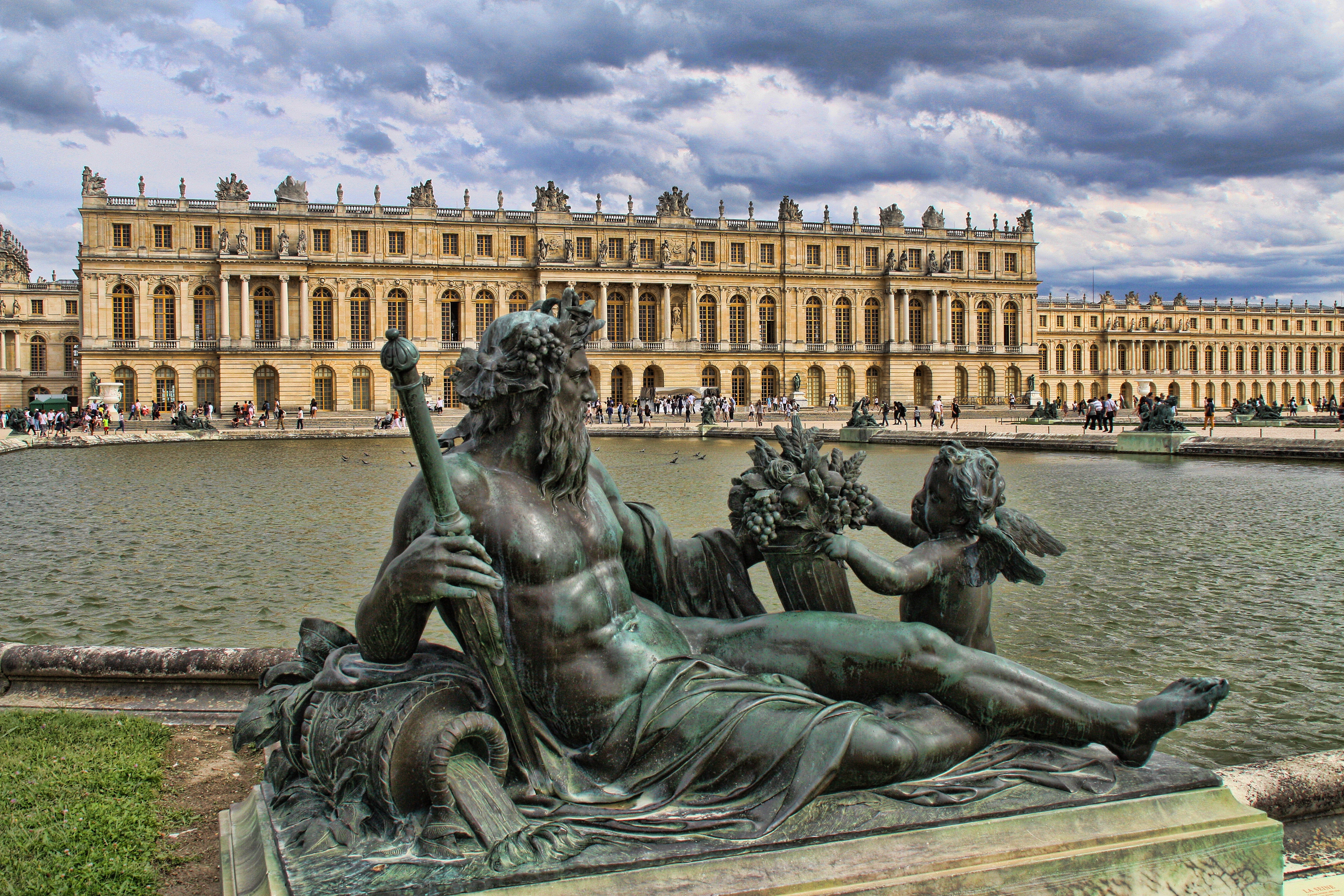 Palace Of Versailles Wallpaper - Palace Of Versailles Hd , HD Wallpaper & Backgrounds