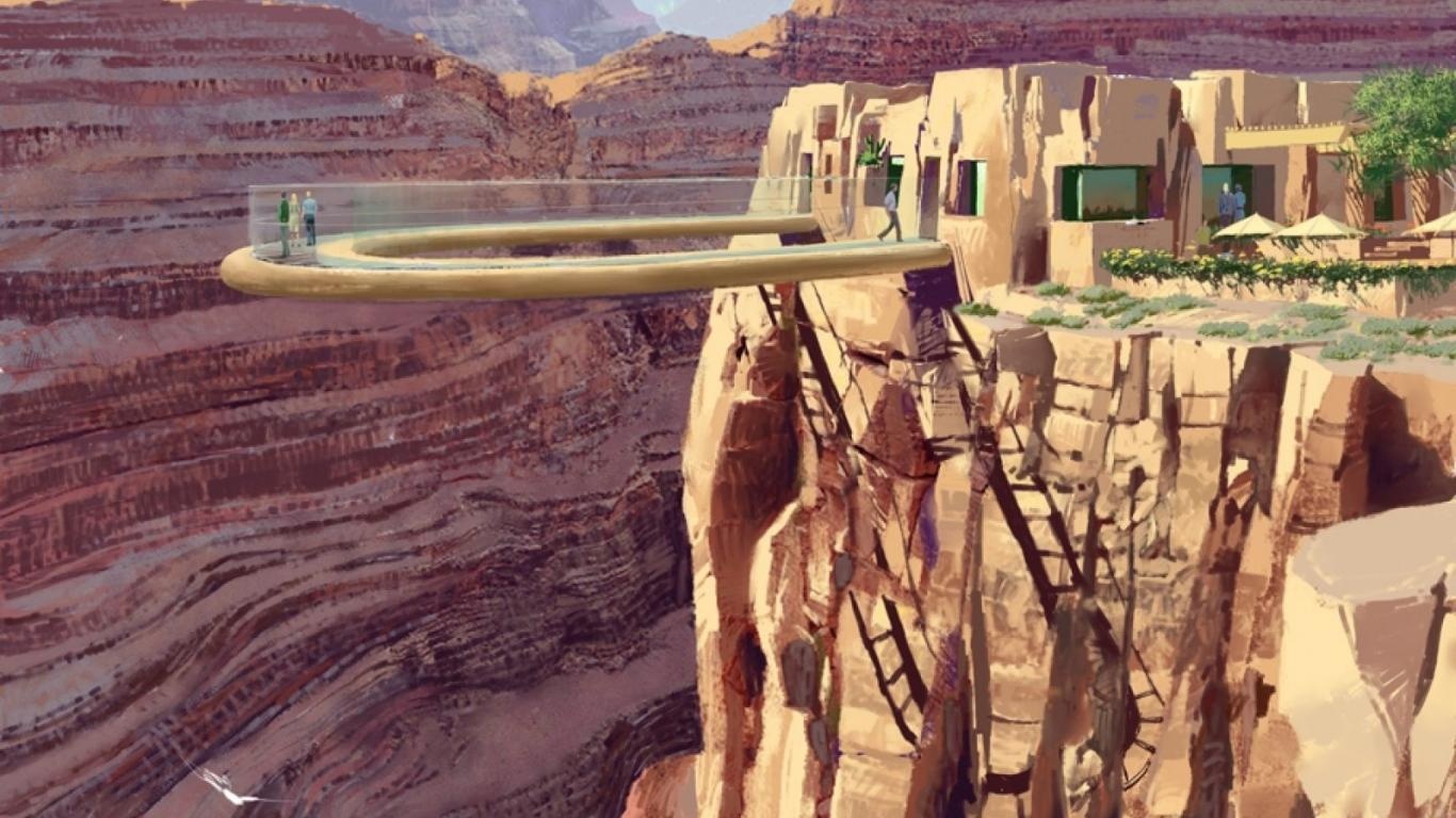 Back To 95 Grand Canyon Wallpapers - Grand Canyon Skywalk Cracked , HD Wallpaper & Backgrounds