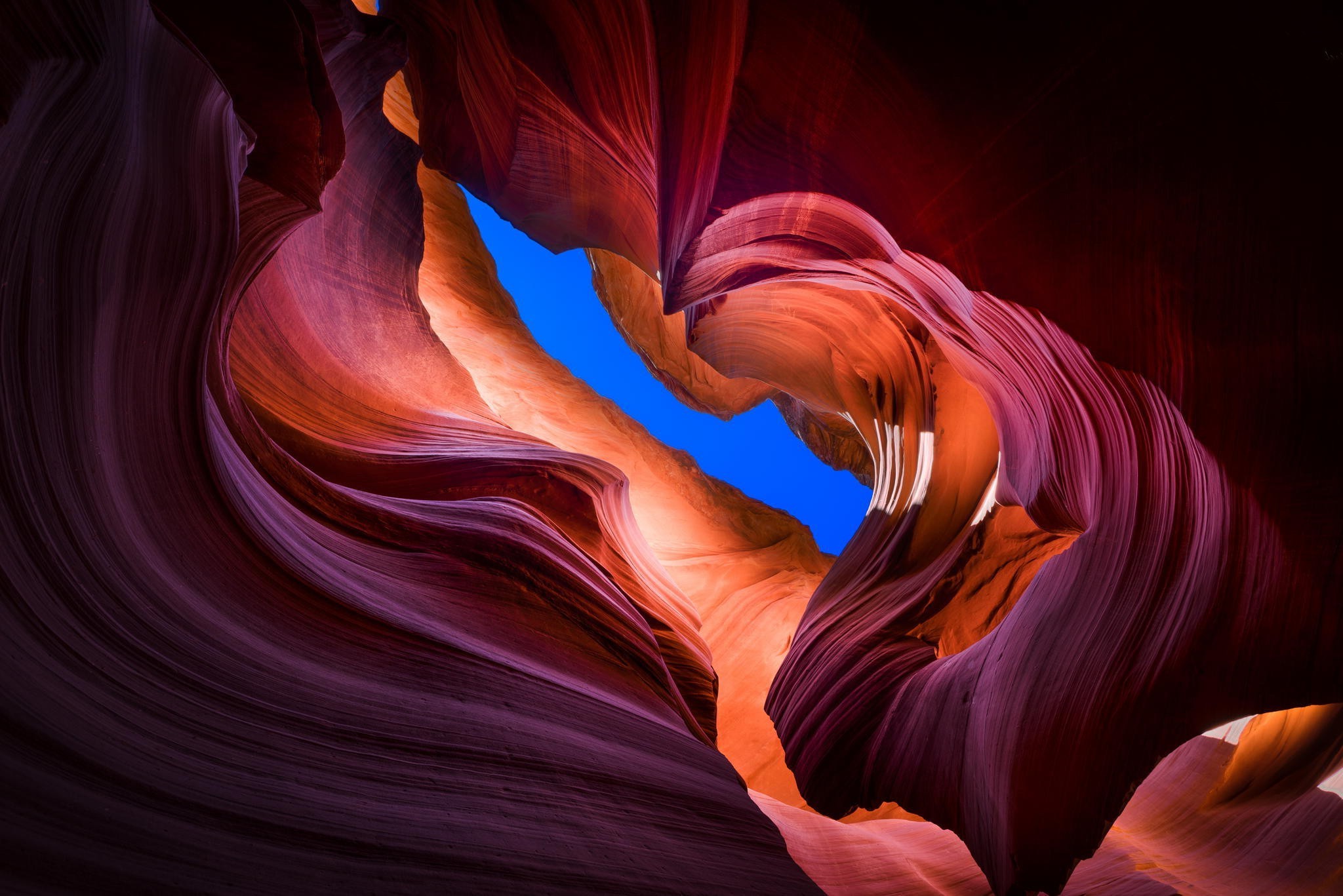 Rock Landscape Cave Nature Antelope Canyon Rock Formation - Antelope Canyon High Resolution , HD Wallpaper & Backgrounds
