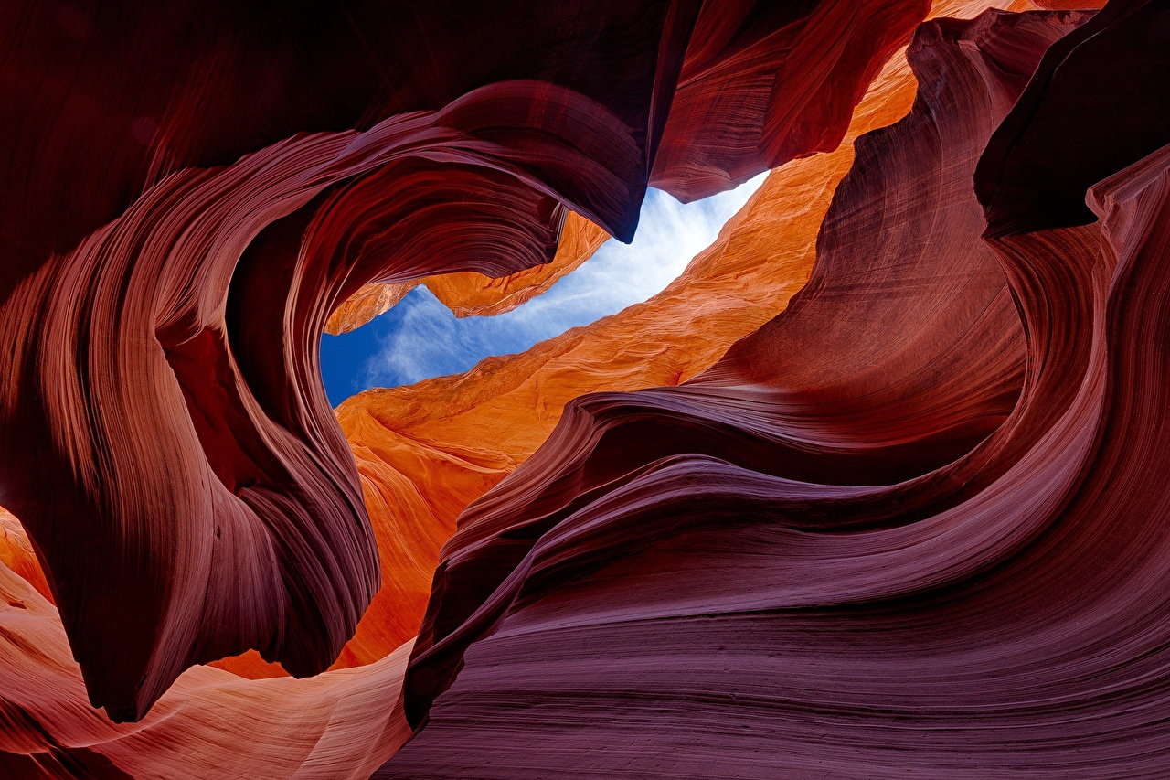 Wallpapers Usa Arizona Antelope Canyon Rock Nature - Fond D Écran Canyon , HD Wallpaper & Backgrounds