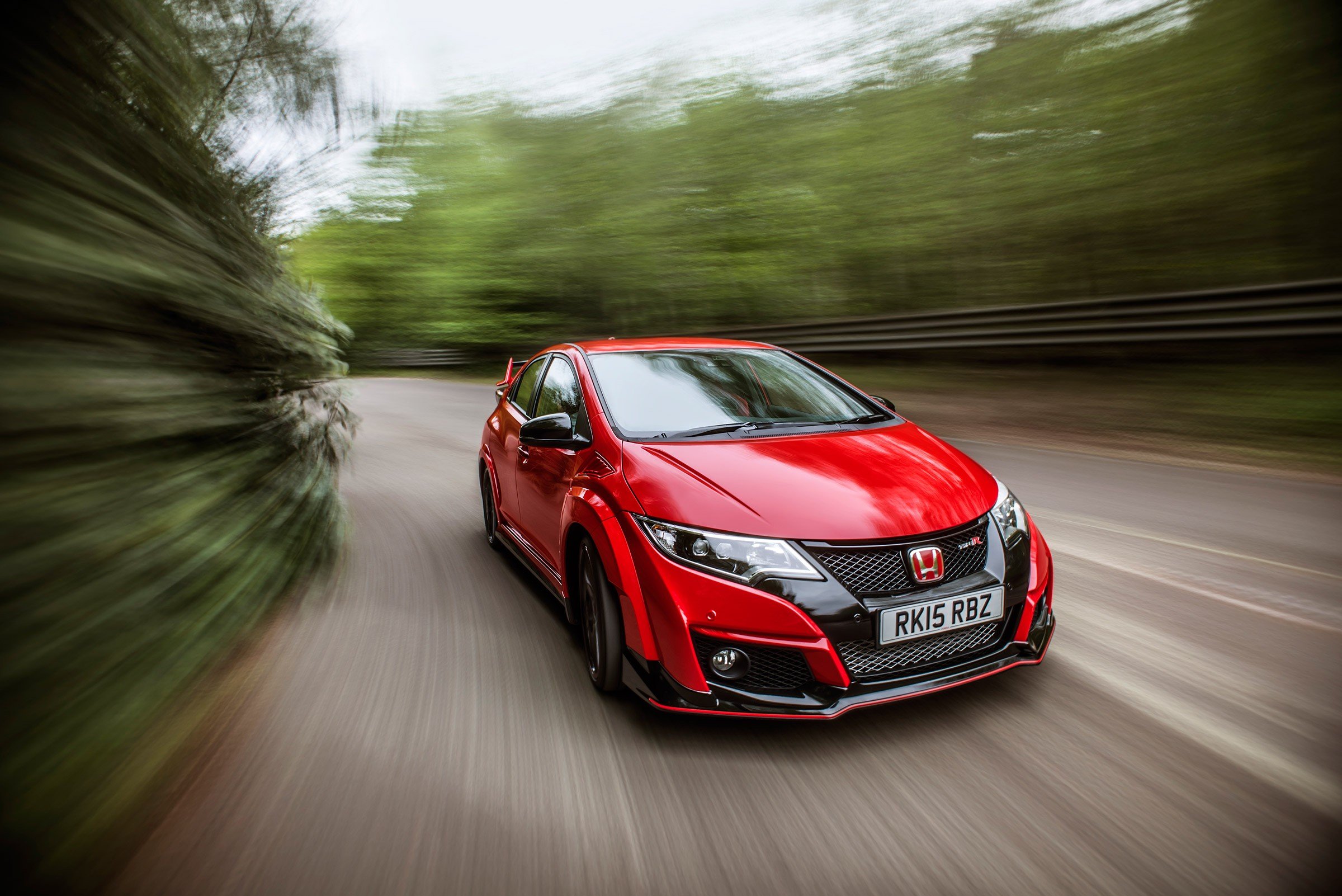 Type R Honda Civic Car Wallpaper And Background - Civic Type R 2015 , HD Wallpaper & Backgrounds