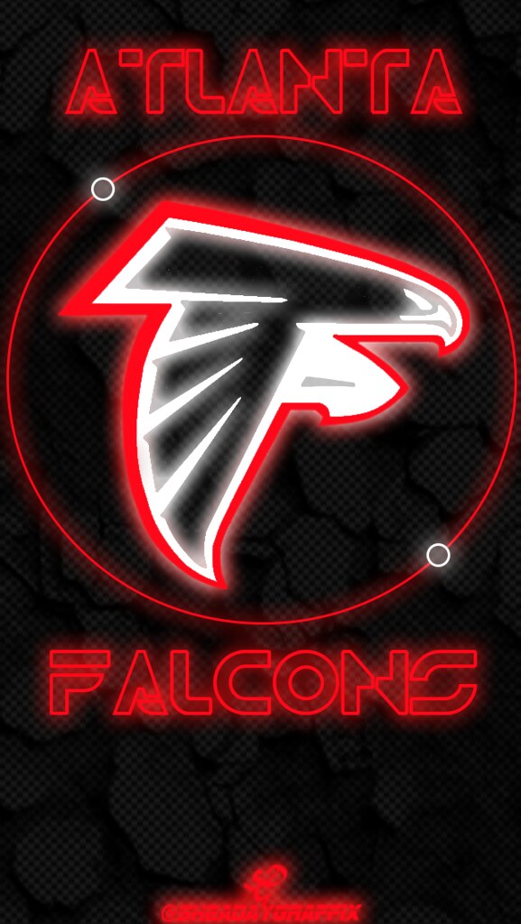 Falcons Iphone Wallpaper - Atlanta Falcons Wallpaper Neon , HD Wallpaper & Backgrounds