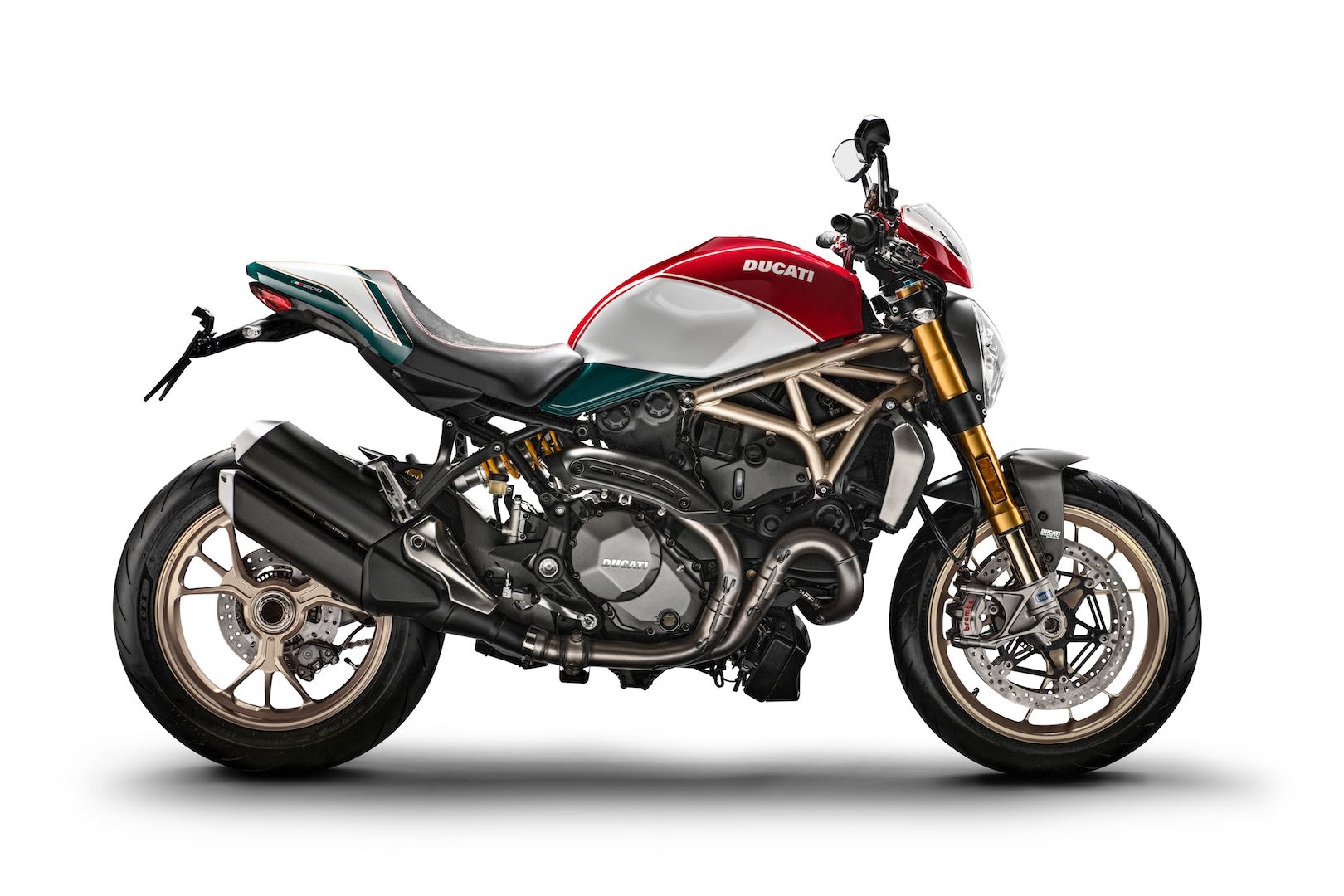 2018 Ducati Monster 1200 Tricolore - Ducati Monster 1200 Anniversario , HD Wallpaper & Backgrounds