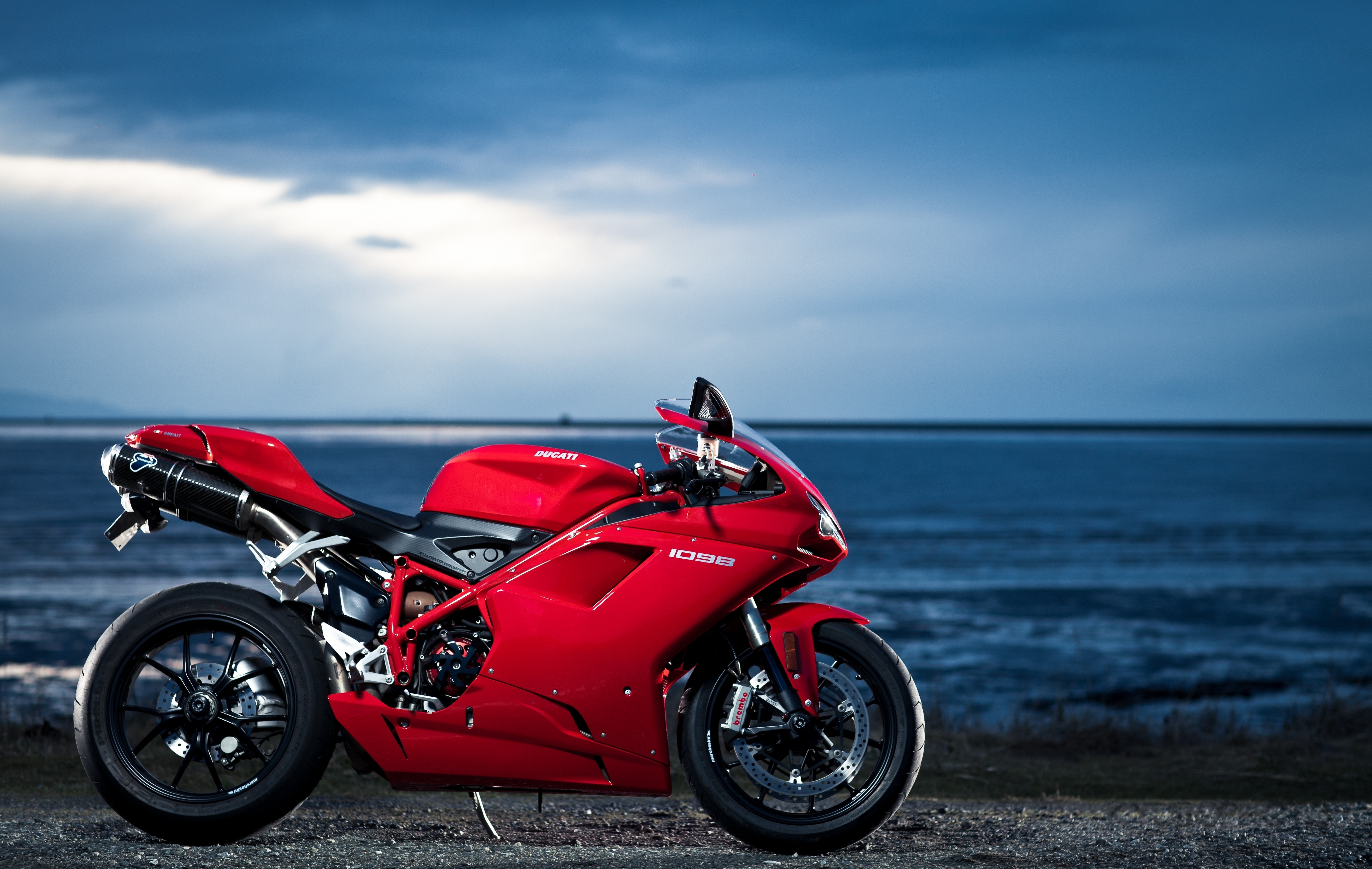 Ducati 1199, Sport Bike, Ducati 1098, Car, Ducati Panigale - Ducati By The Sea , HD Wallpaper & Backgrounds