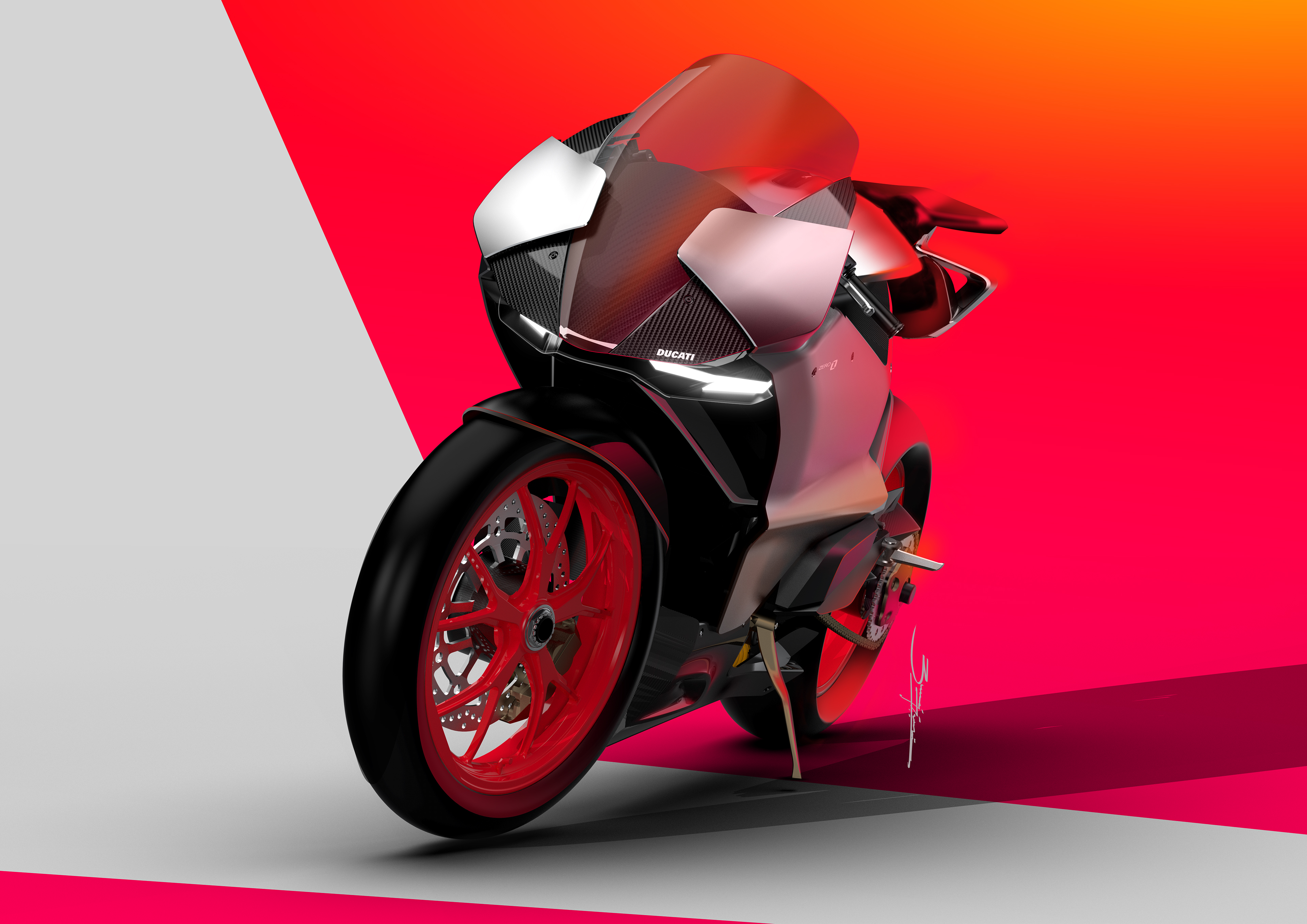 #ducati, #bikes, #2020 Bikes, #hd, #4k, #artist, #behance - Ducati 2020 , HD Wallpaper & Backgrounds