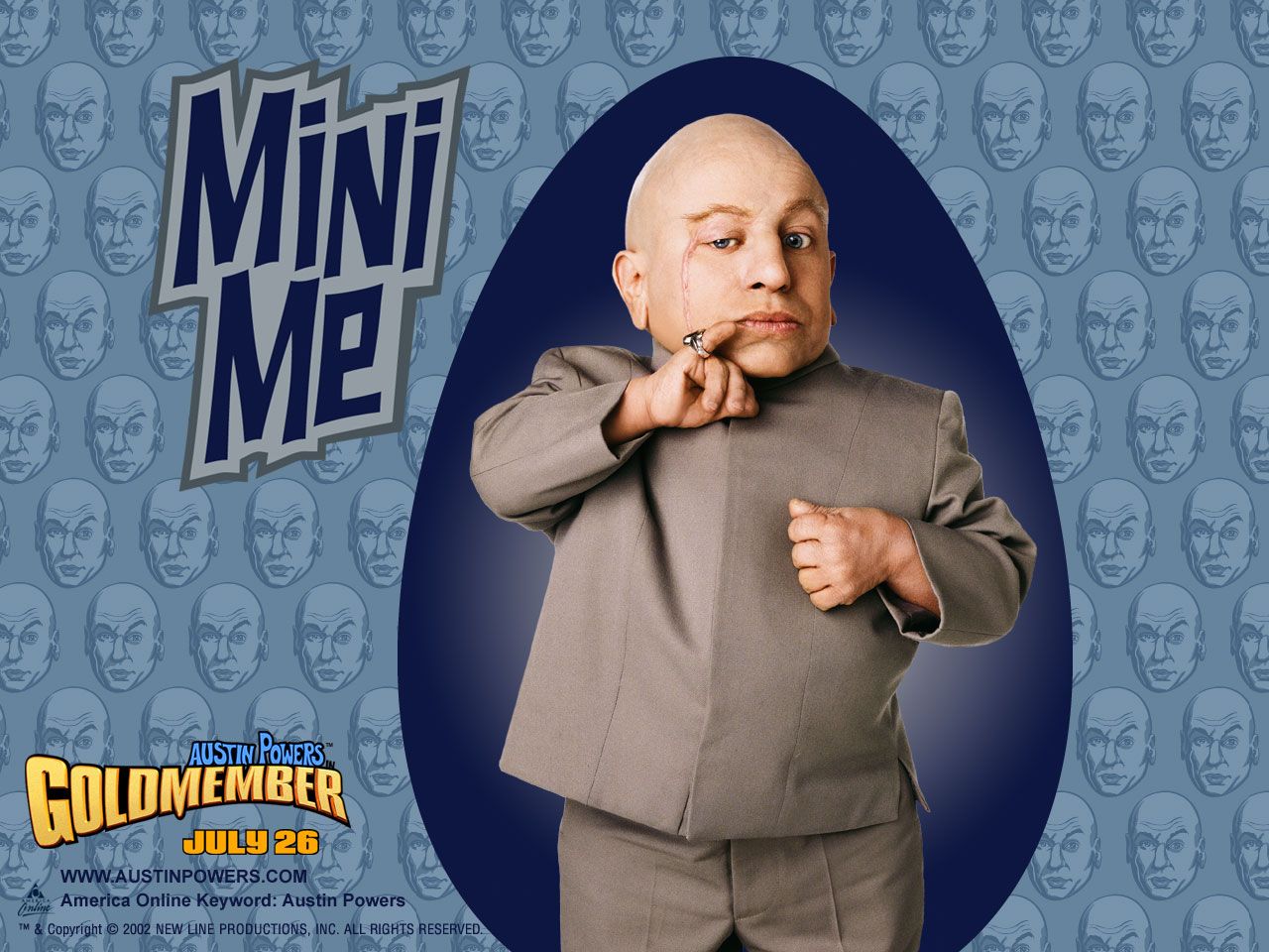 Austin Powers - Austin Powers Goldmember Mini Me , HD Wallpaper & Backgrounds