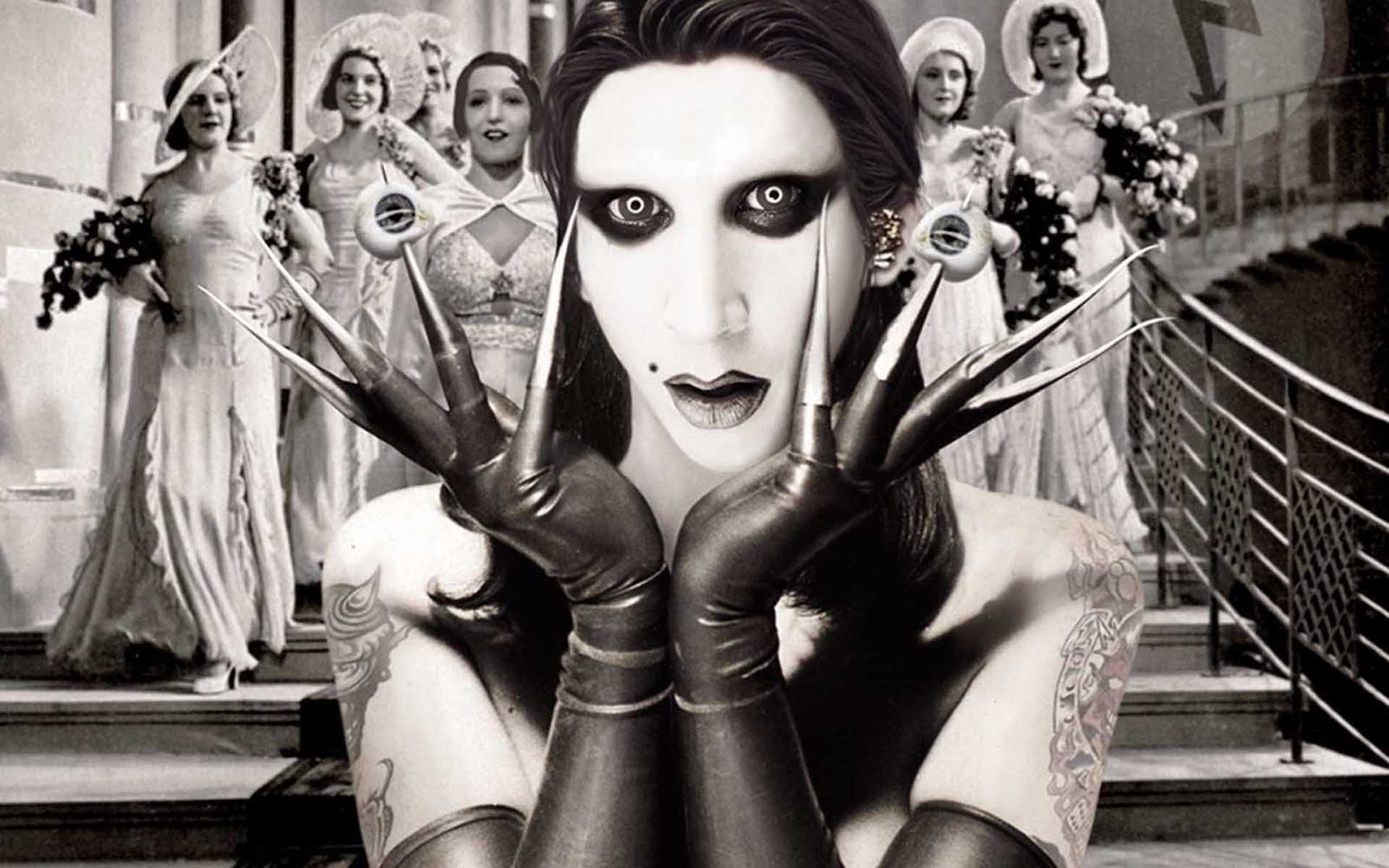 Marilyn Manson Wallpaper Hd - Marilyn Manson Hd , HD Wallpaper & Backgrounds