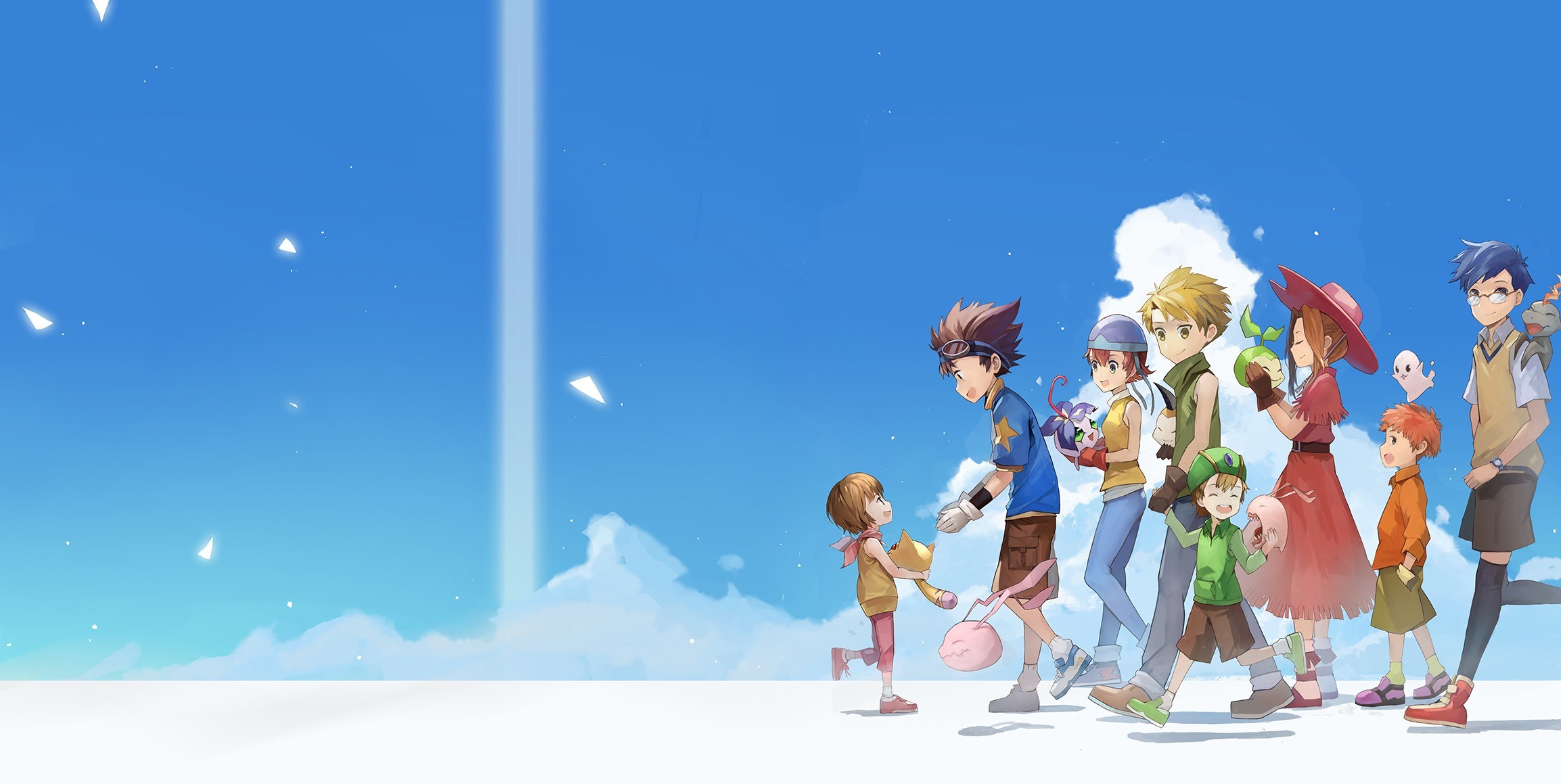 Digimon Wallpapers Pictures Images - Digimon Adventure Sky , HD Wallpaper & Backgrounds