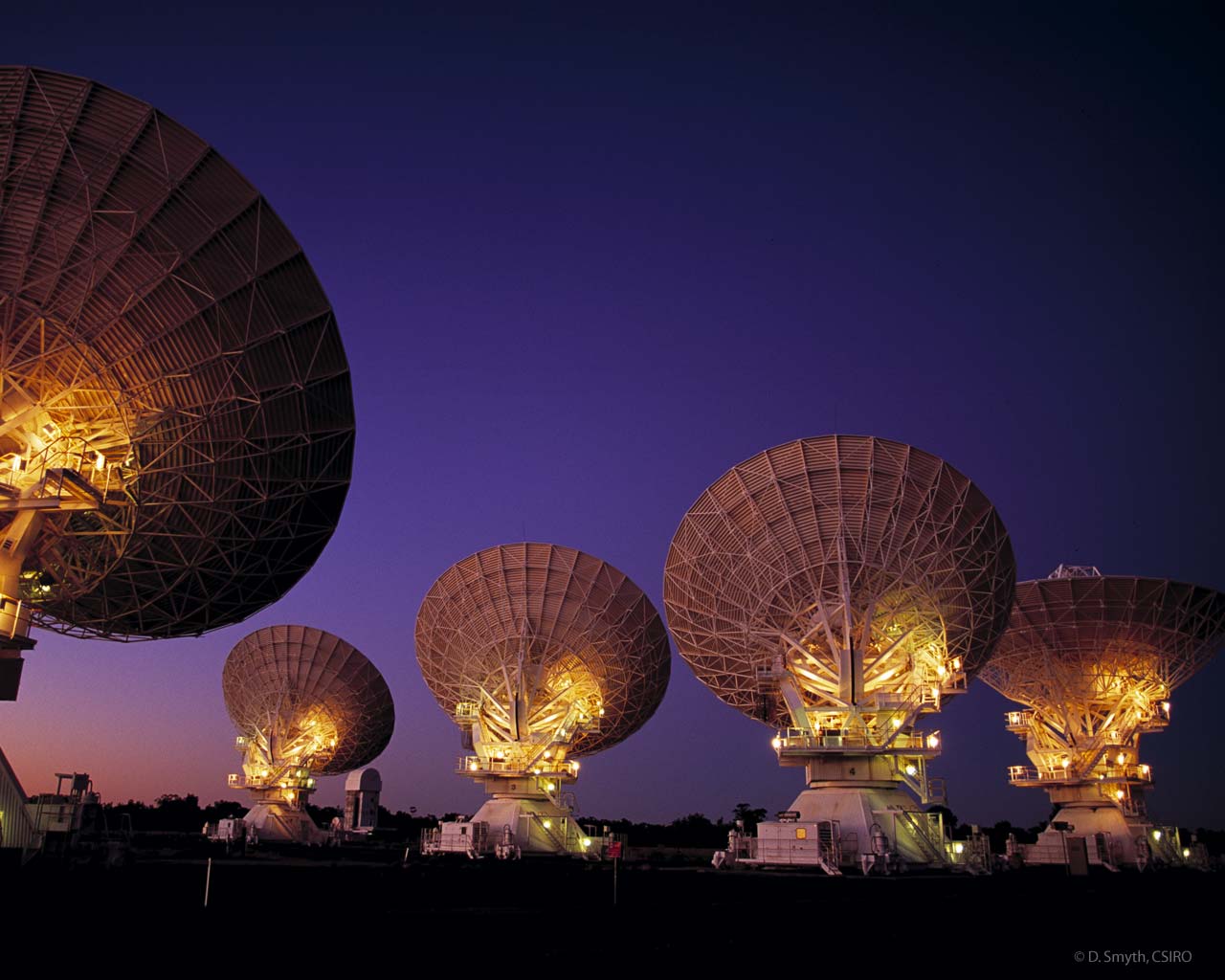 1280 &times - Csiro Australia Telescope Compact Array , HD Wallpaper & Backgrounds