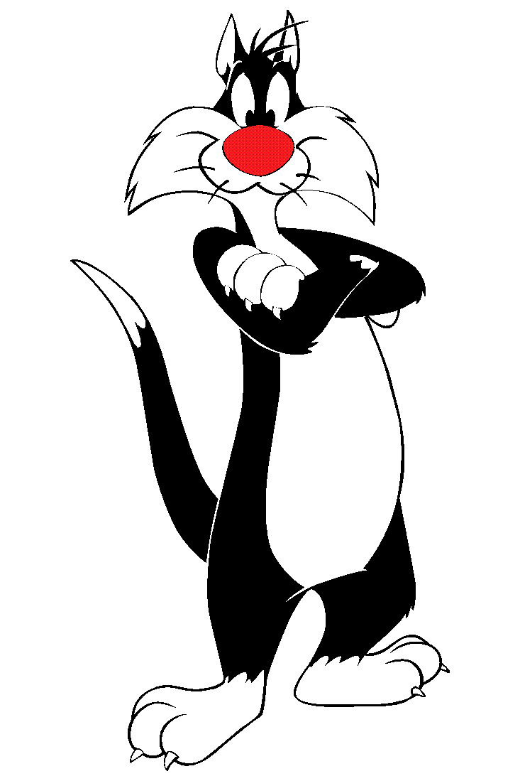 10 Walt Disney Looney Tunes Sylvester The Cat Cartoon - Looney Tunes Characters Sylvester , HD Wallpaper & Backgrounds