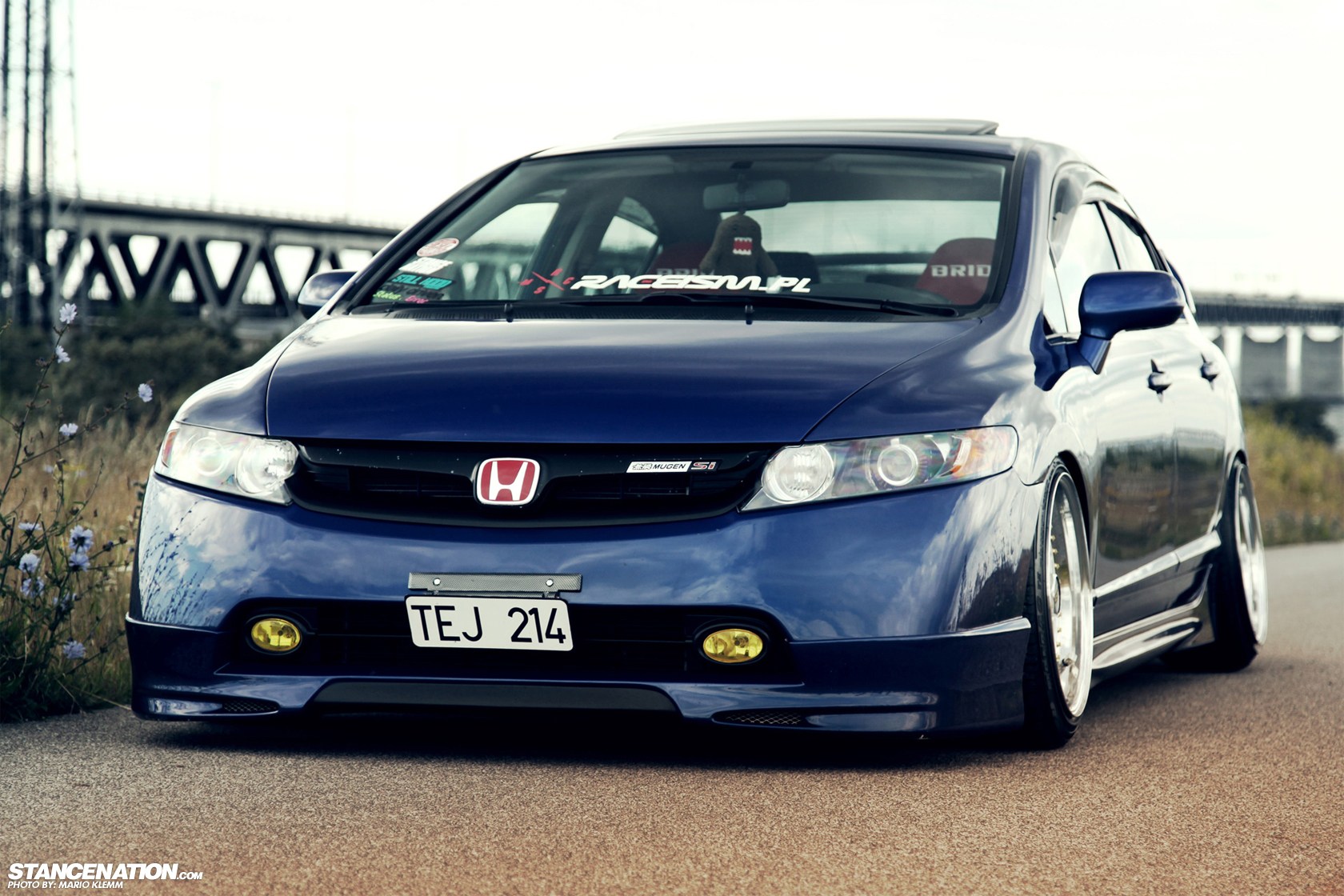 2001 Import Tuner Magazine Honda Civic Wallpaper 2005 - 08 Civic Sedan Fog Lights , HD Wallpaper & Backgrounds