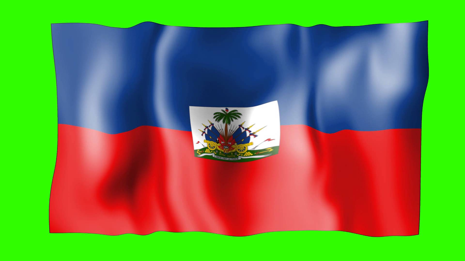 Haitian Flag Wallpaper - Animated Haiti Flag , HD Wallpaper & Backgrounds