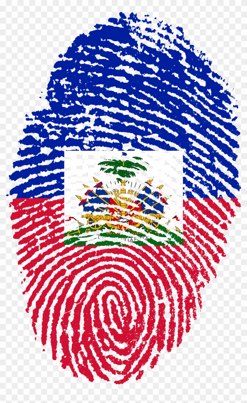 Haiti Flag Fingerprint Country - Transparent Turkey Country Png , HD Wallpaper & Backgrounds