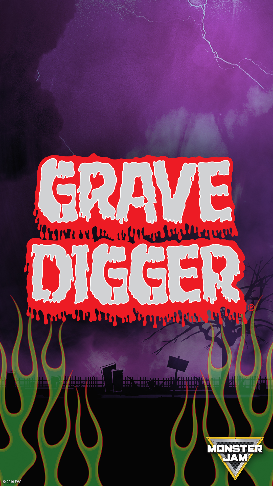 Grave Digger Wallpaper - Grave Digger Monster Truck , HD Wallpaper & Backgrounds