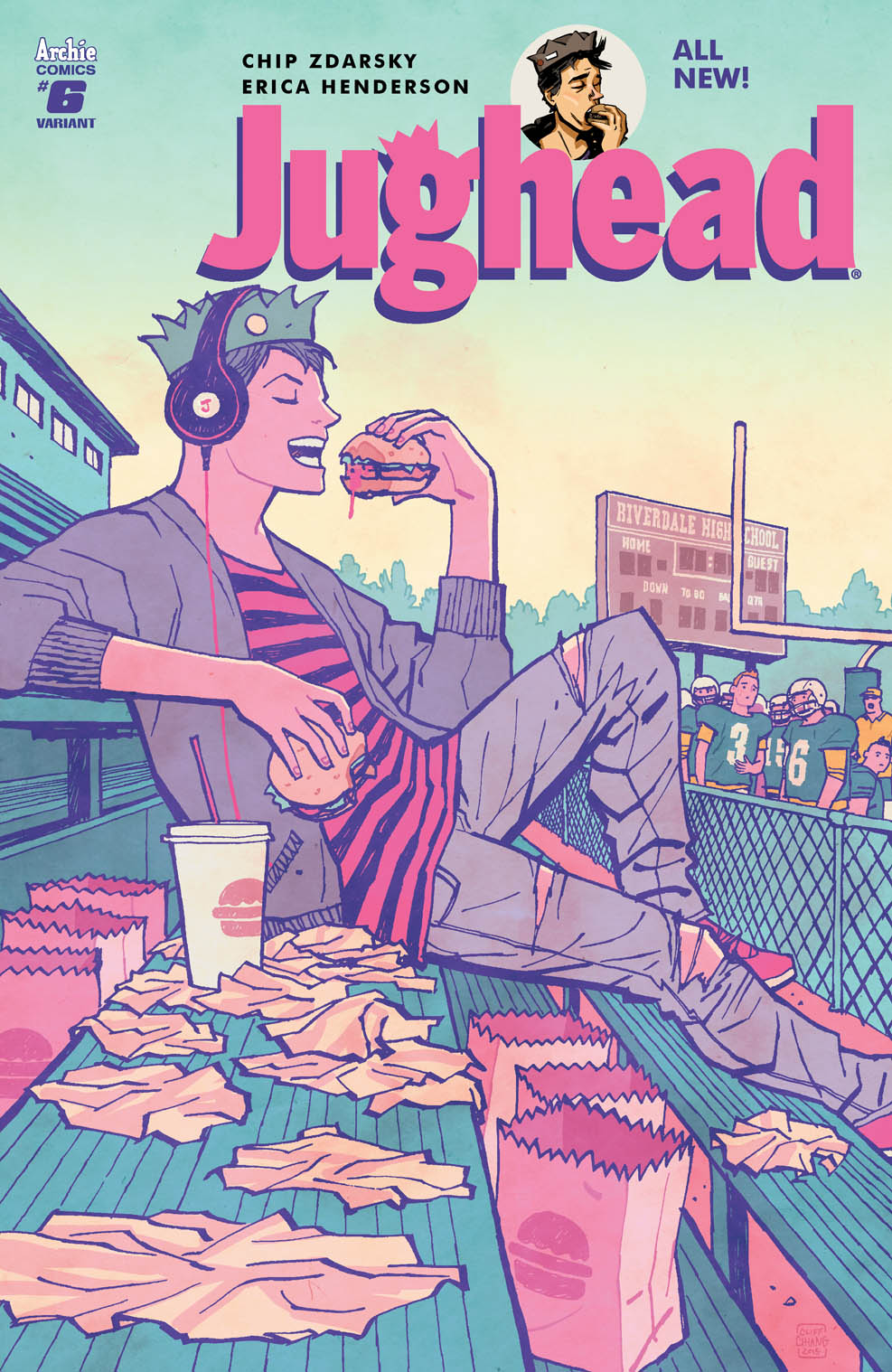 Jughead#6chiangvar - Jughead #6 , HD Wallpaper & Backgrounds