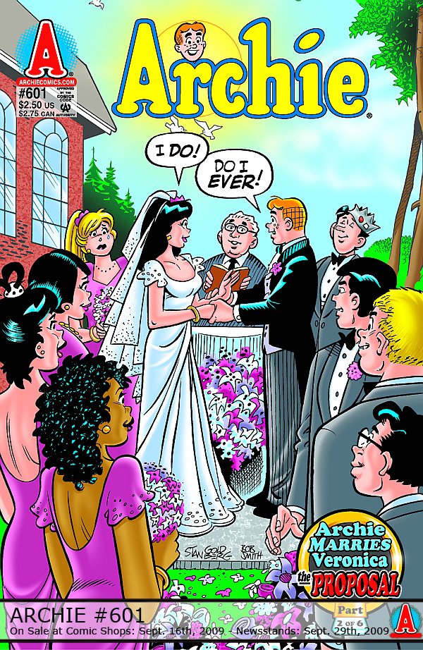 Archie Fans Who Had Grown Accustomed To The Endless - Archie And Veronica Wedding , HD Wallpaper & Backgrounds