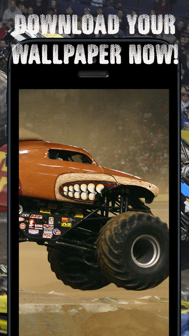 Monster Truck Wallpaper - Monster Truck Background Phone , HD Wallpaper & Backgrounds