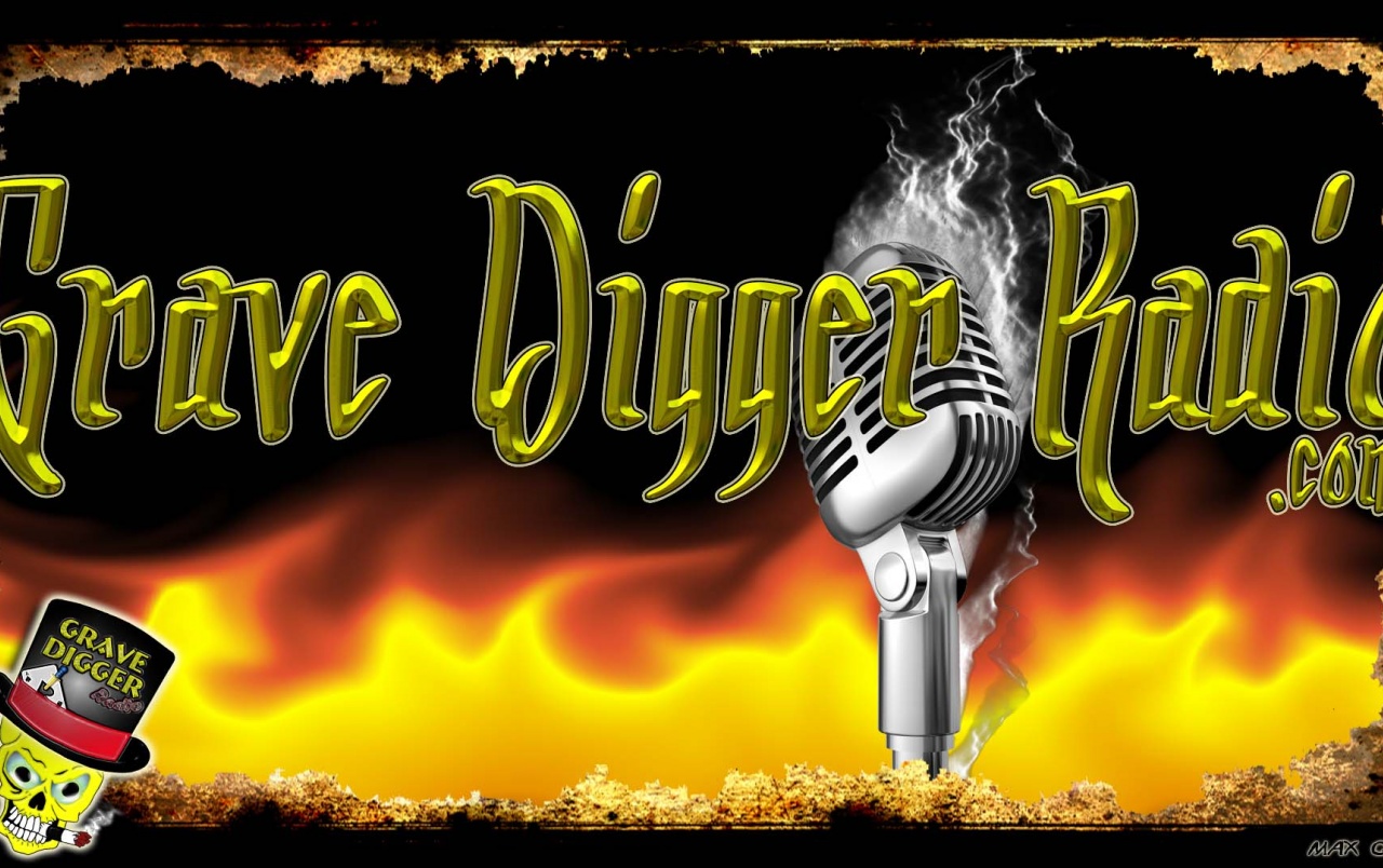 Originalhd Grave Digger Radio ~ Fire Lake Wallpapers - Graphic Design , HD Wallpaper & Backgrounds