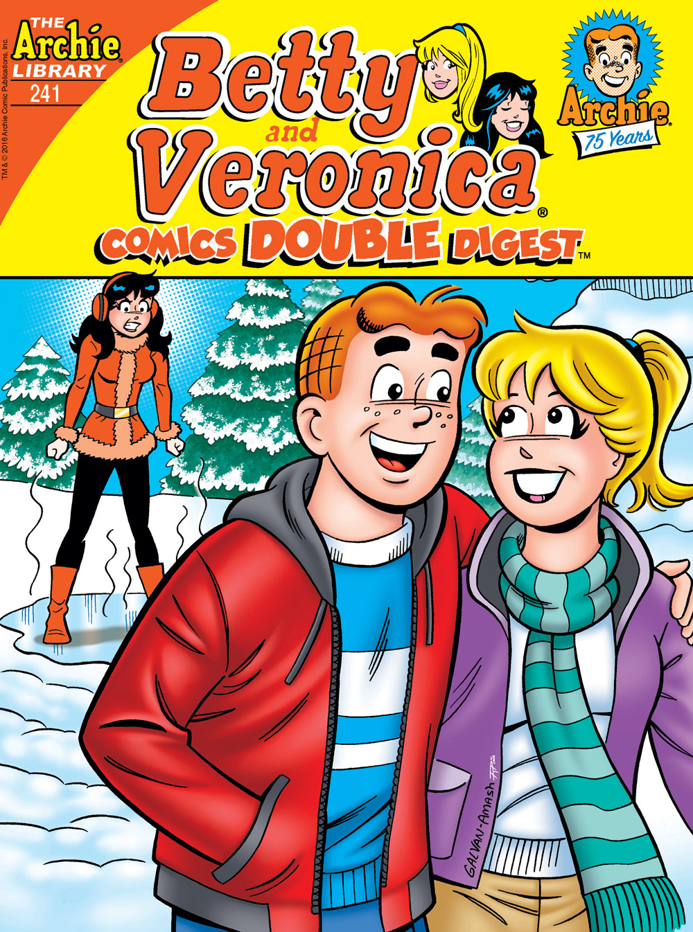 B&vddigest#241 - Veronica And Archie Comics , HD Wallpaper & Backgrounds