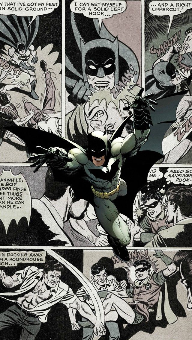 Comic - Batman Comic Wallpaper Iphone , HD Wallpaper & Backgrounds