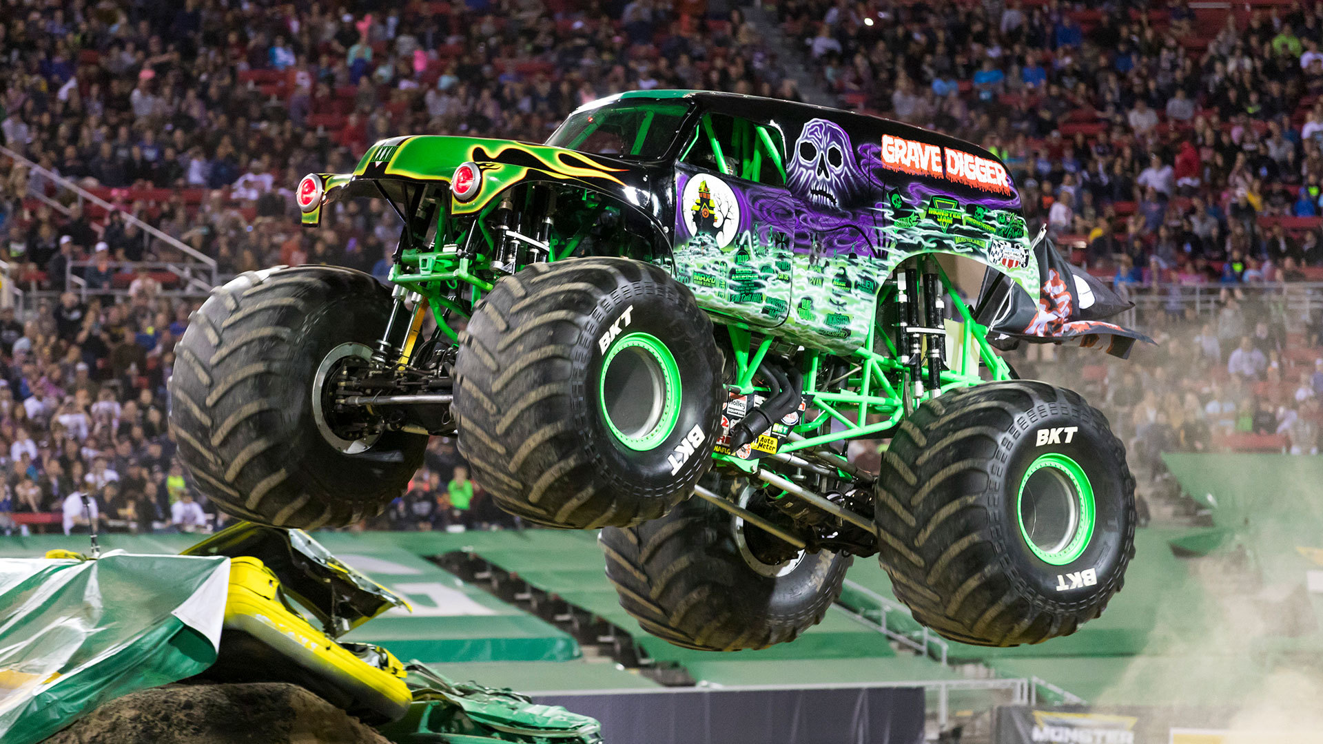 9 Reasons Why Grave Digger Is The Og Monster Truck - Monster Jam Orlando 2019 , HD Wallpaper & Backgrounds