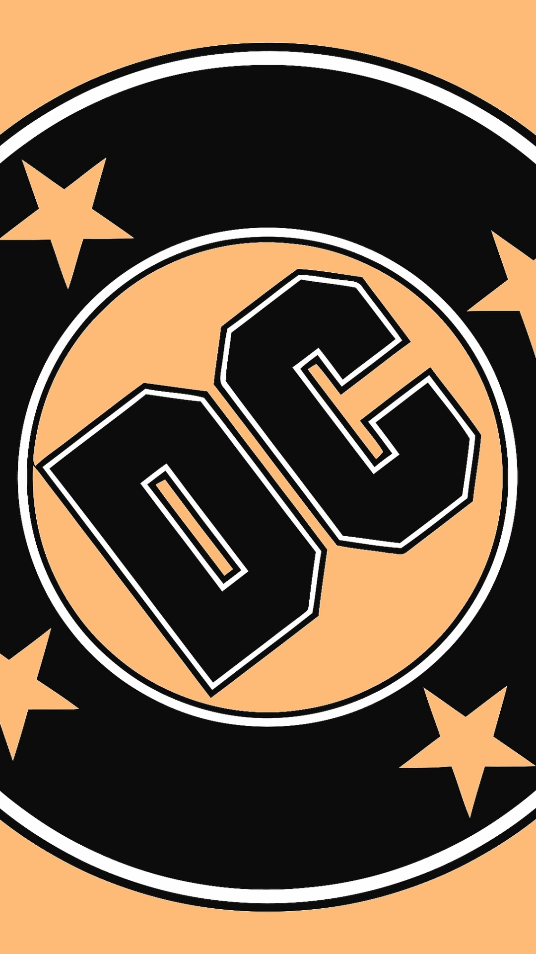 Comics / Dc Comics Mobile Wallpaper - Dc Comics Logo 1980 , HD Wallpaper & Backgrounds