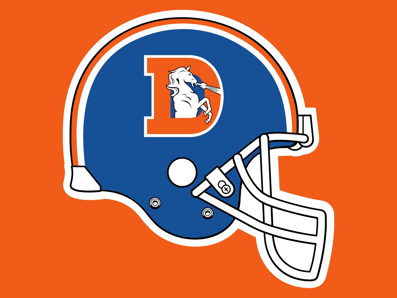 Logo Broncos De Denver , HD Wallpaper & Backgrounds