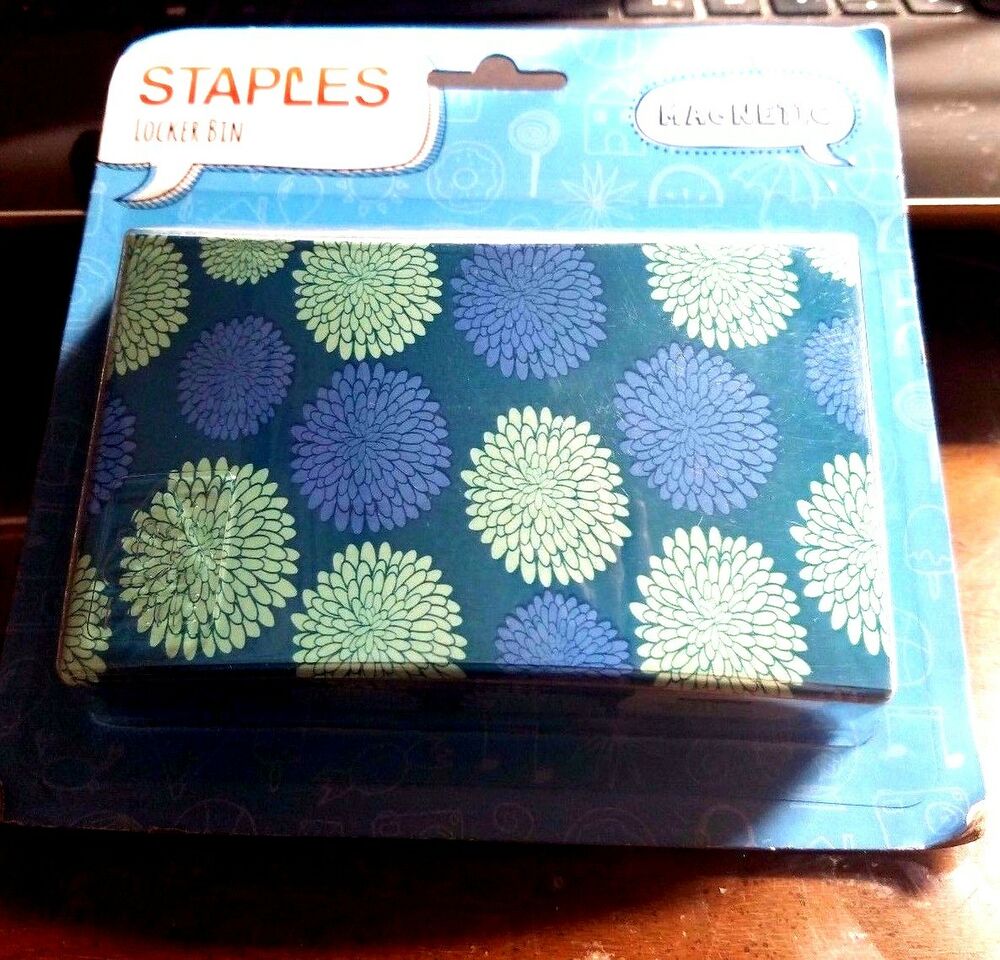 Details About New Staples Locker Bin Pencil School - Crochet , HD Wallpaper & Backgrounds