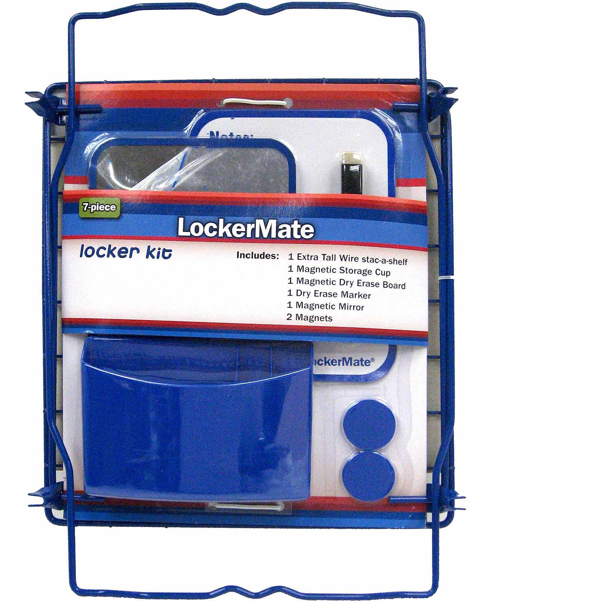 Walmart Locker Decorations - Lockermate 7 Piece Locker Kit , HD Wallpaper & Backgrounds