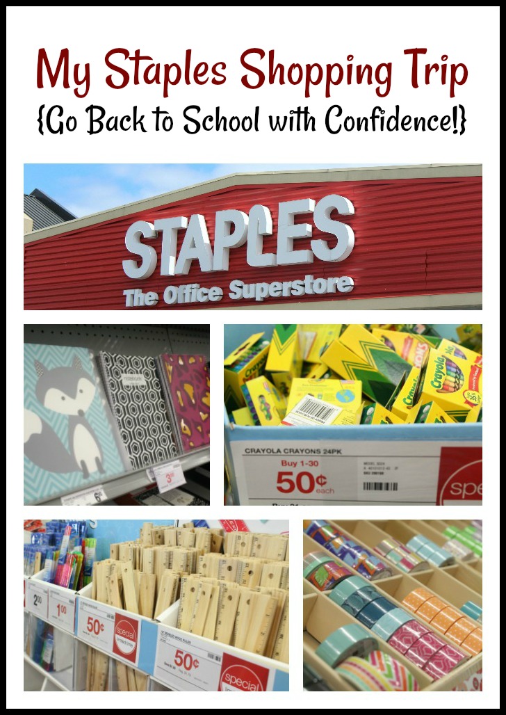 My Staples Shopping Trip {go Back To School With Confidence} - Flyer , HD Wallpaper & Backgrounds