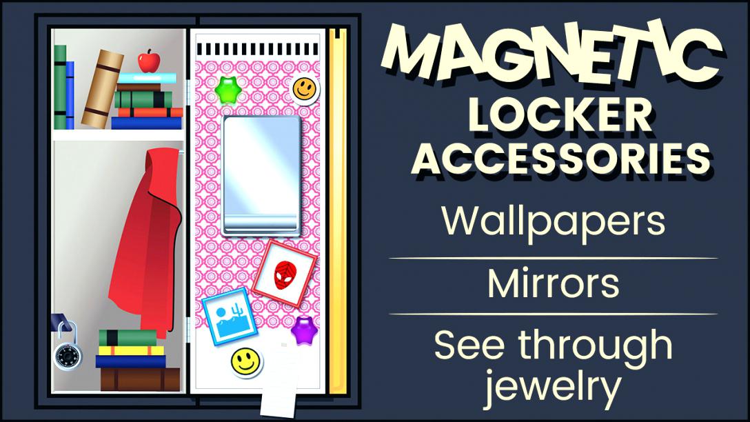 Magnetic Locker Accessories Magnetic Locker Accessories - School Lockers , HD Wallpaper & Backgrounds