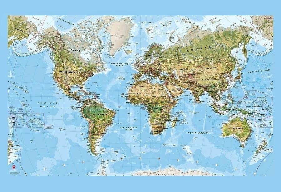 Free Vector World Map Co World Map Hd With Names Fresh - World Map Environmental , HD Wallpaper & Backgrounds