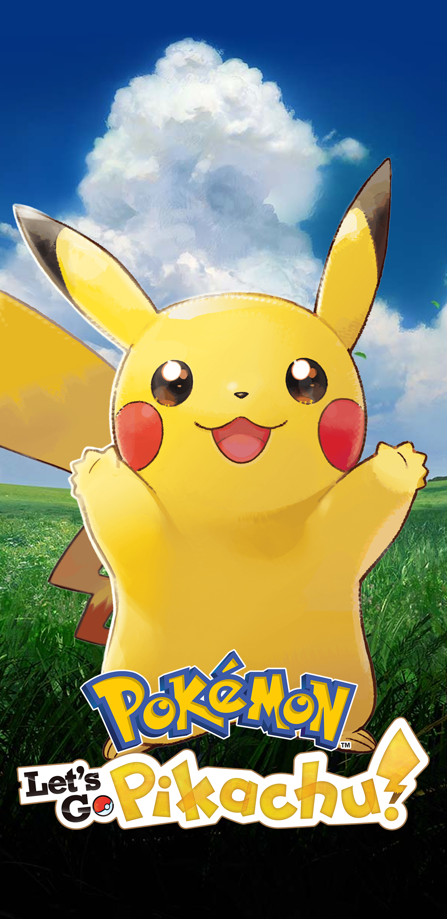 Mobile - Pokemon Let's Go Pikachu , HD Wallpaper & Backgrounds