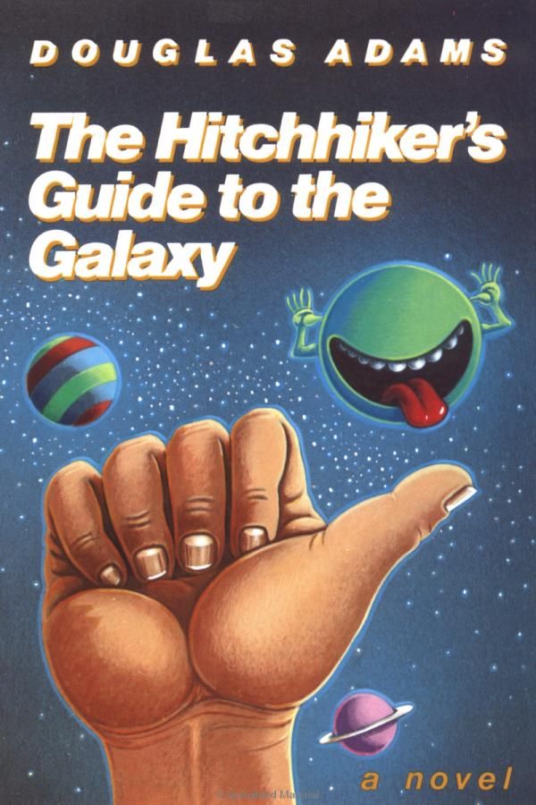 Hitchhiker's Guide To The Galaxy Cover - Hitchhiker's Guide To The Galaxy Original Book , HD Wallpaper & Backgrounds