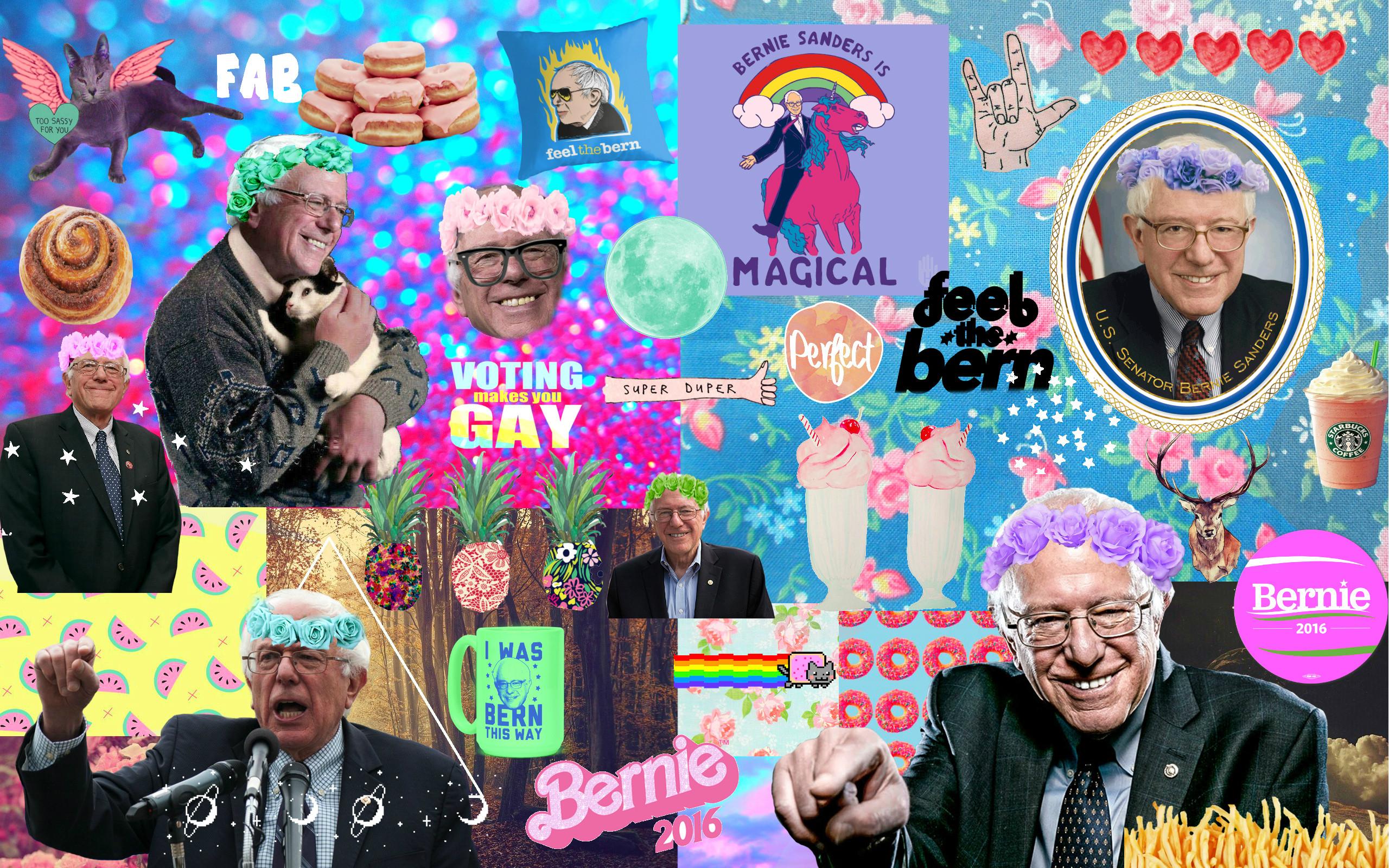 Bernie Sanders Wallpaper - Fête De La Musique , HD Wallpaper & Backgrounds