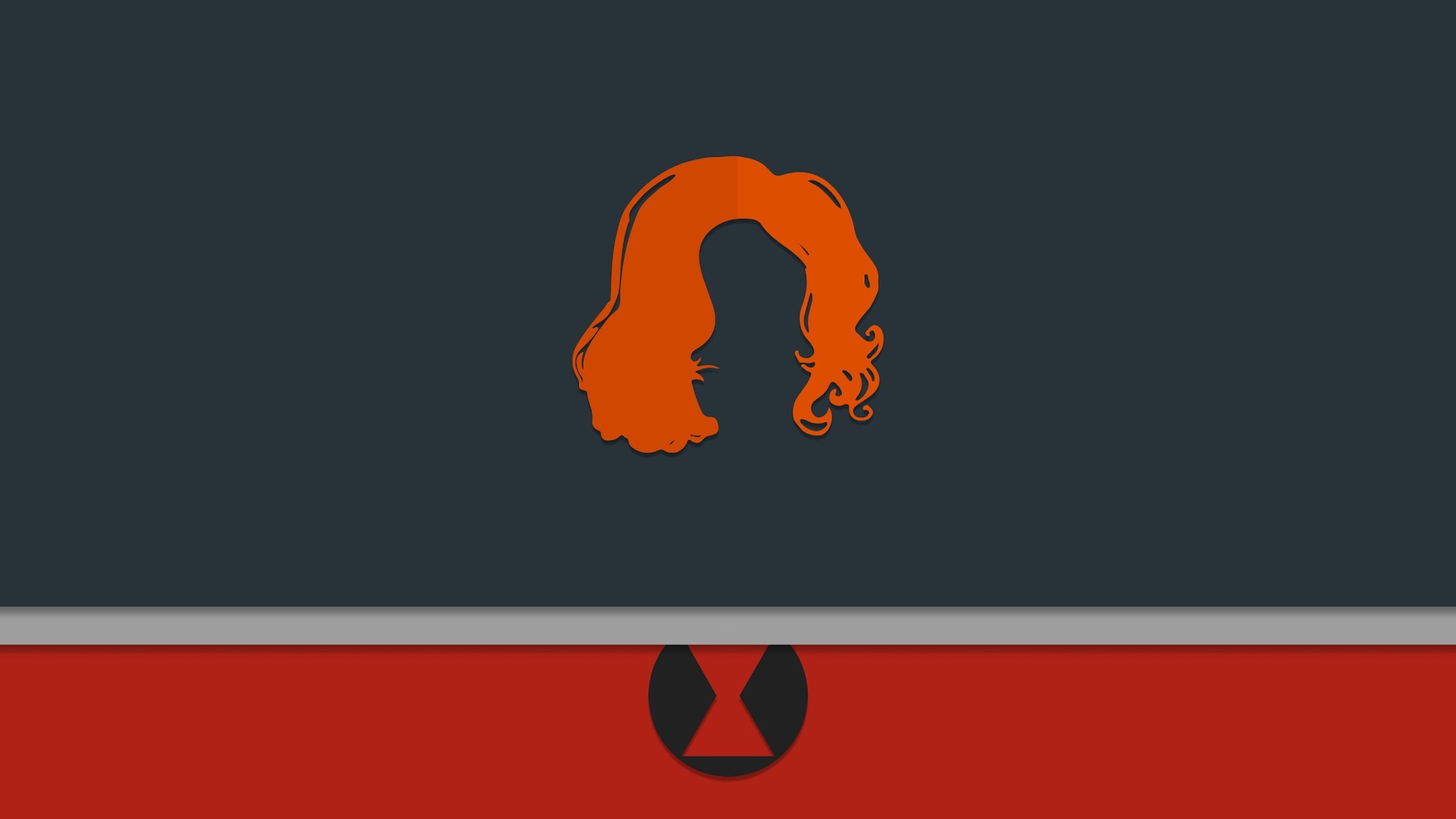 Material Black Widow Wjd 4k - Black Widow Wallpaper Minimalist , HD Wallpaper & Backgrounds