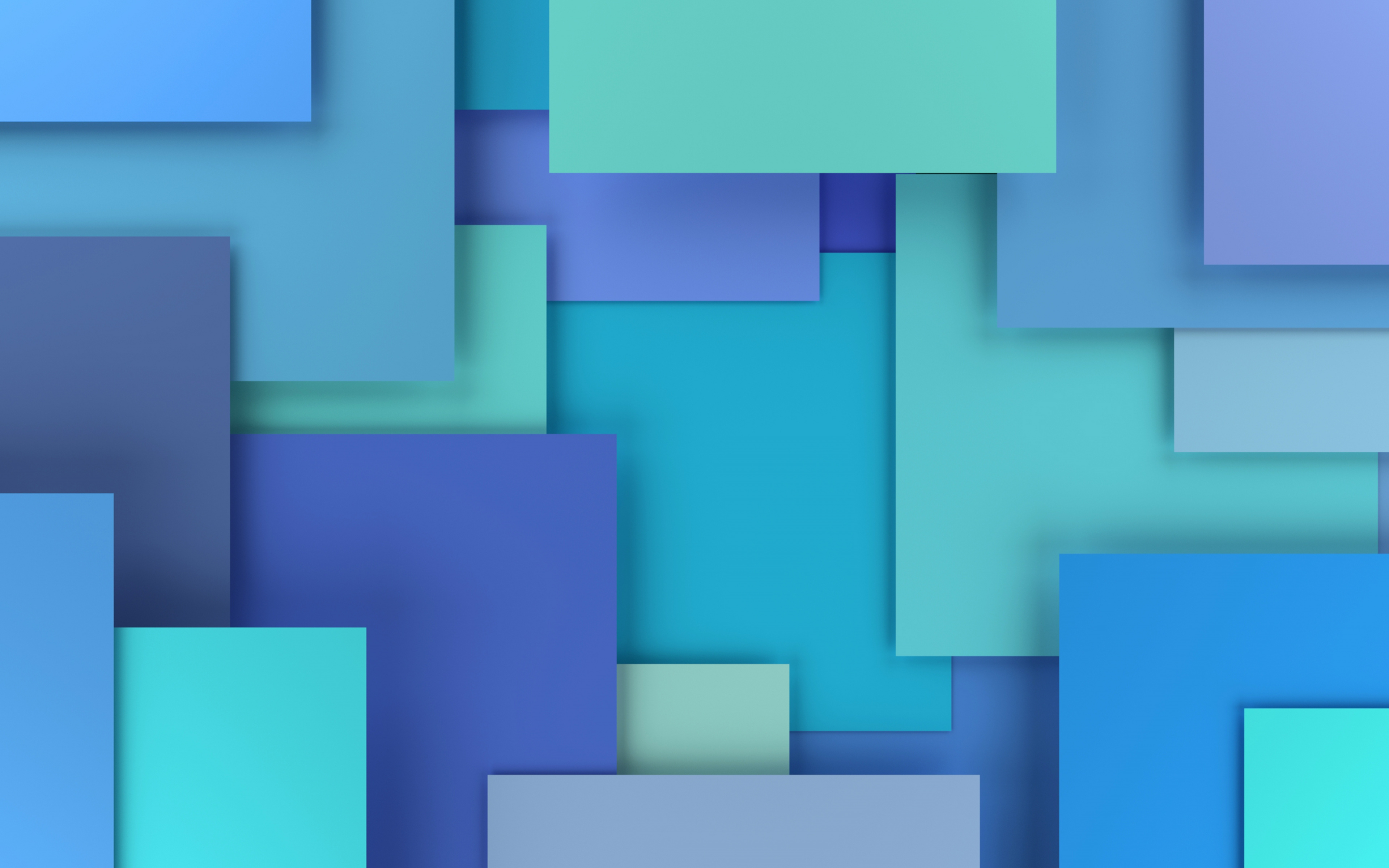 Wallpaper Material Design, Abstract, Squares - Abstract Geometric Blue Background , HD Wallpaper & Backgrounds