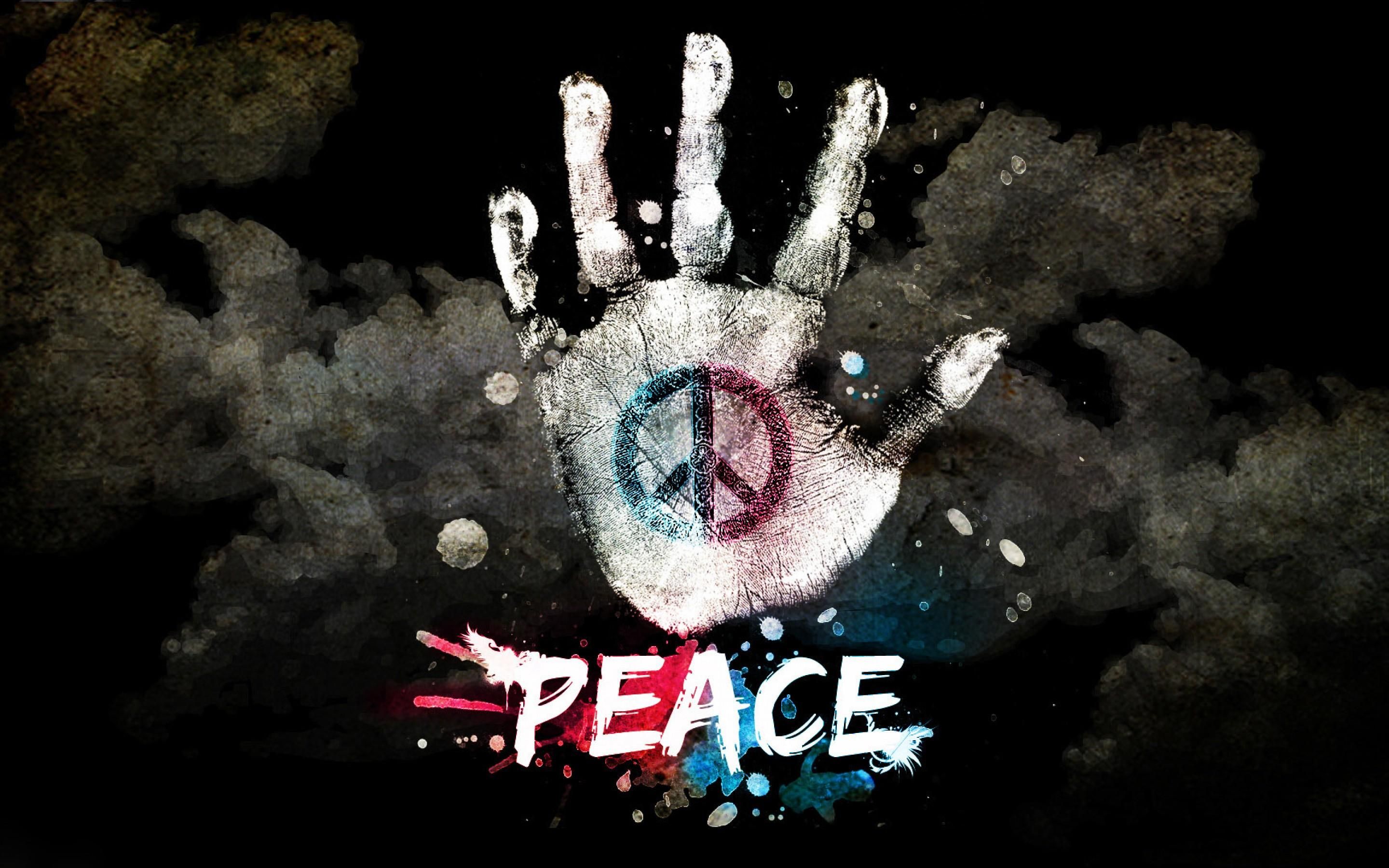 Peace Wallpaper Hd - Peace Symbol Images Hd , HD Wallpaper & Backgrounds