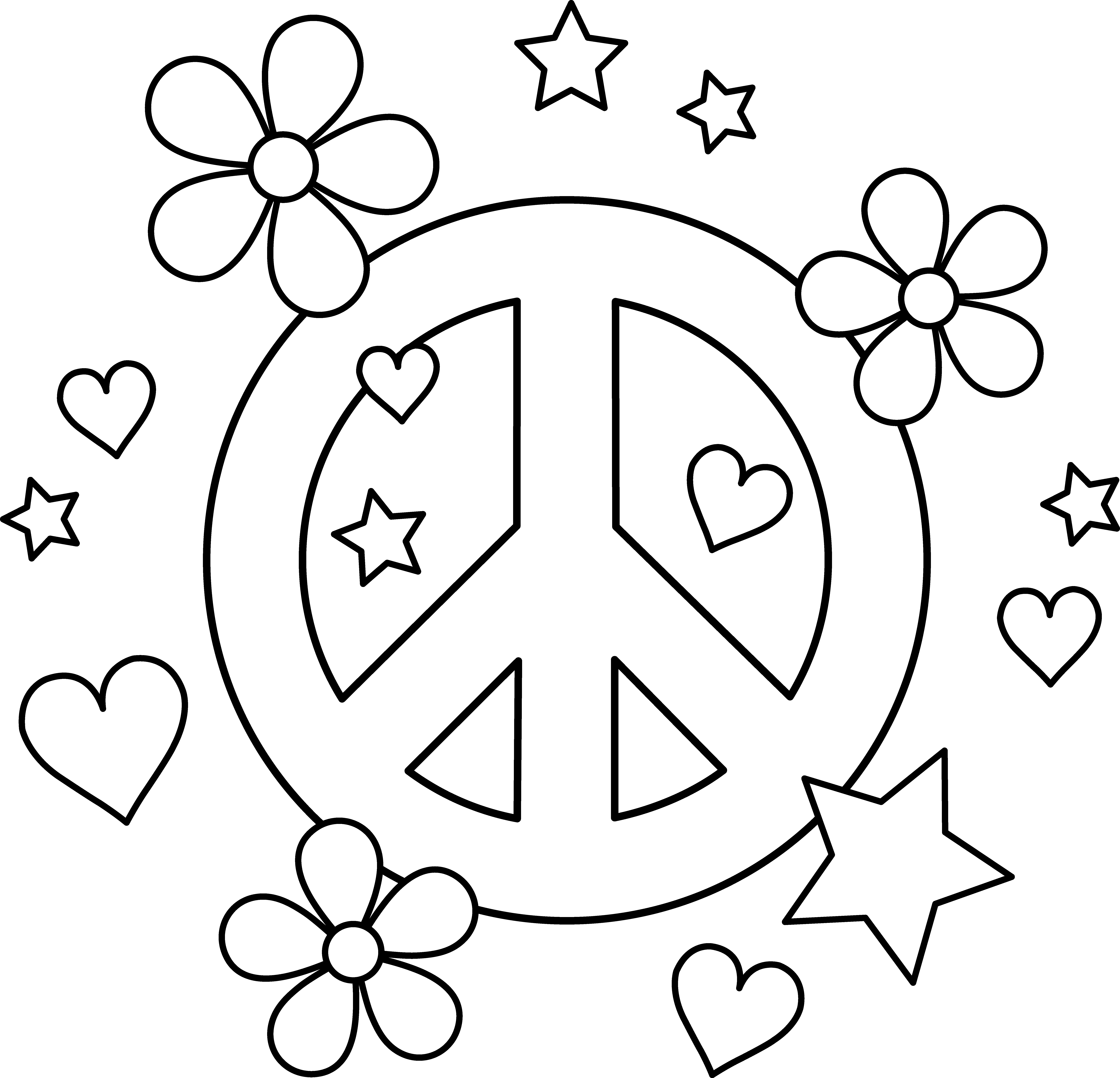 Peace Symbol Png Transparent Hd Images Only Within , HD Wallpaper & Backgrounds