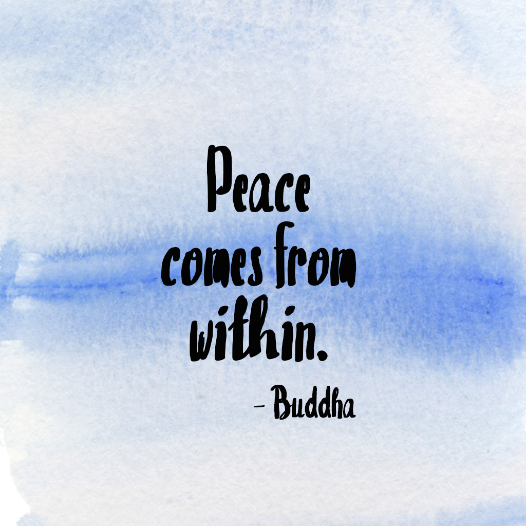 Peace Comes From Within - Positive Quotes On Peace , HD Wallpaper & Backgrounds