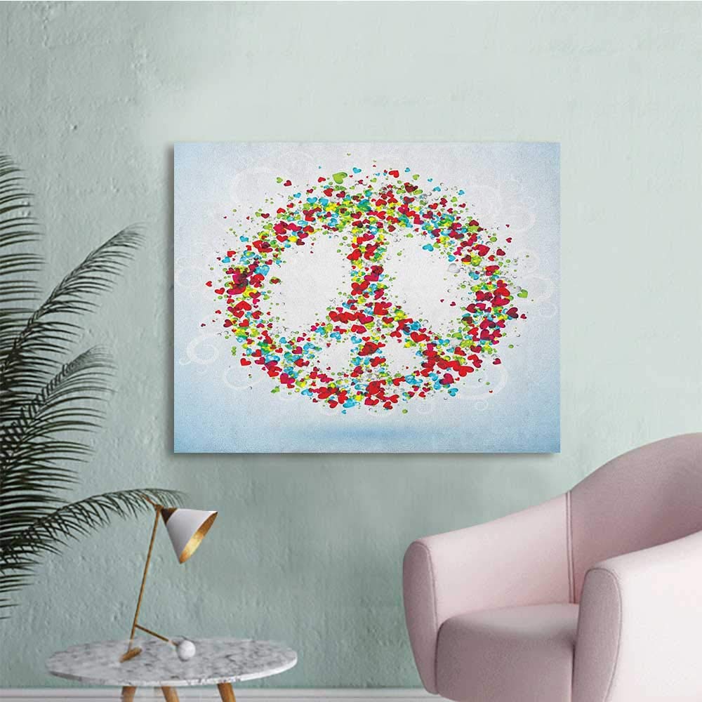 Anzhutwelve Groovy Photographic Wallpaper Peace Symbol - Wall , HD Wallpaper & Backgrounds