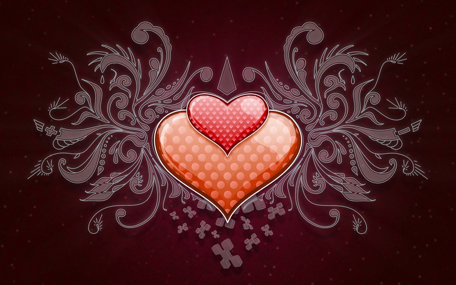 Peace And Love Wallpaper - Happy Valentines Day Rock , HD Wallpaper & Backgrounds