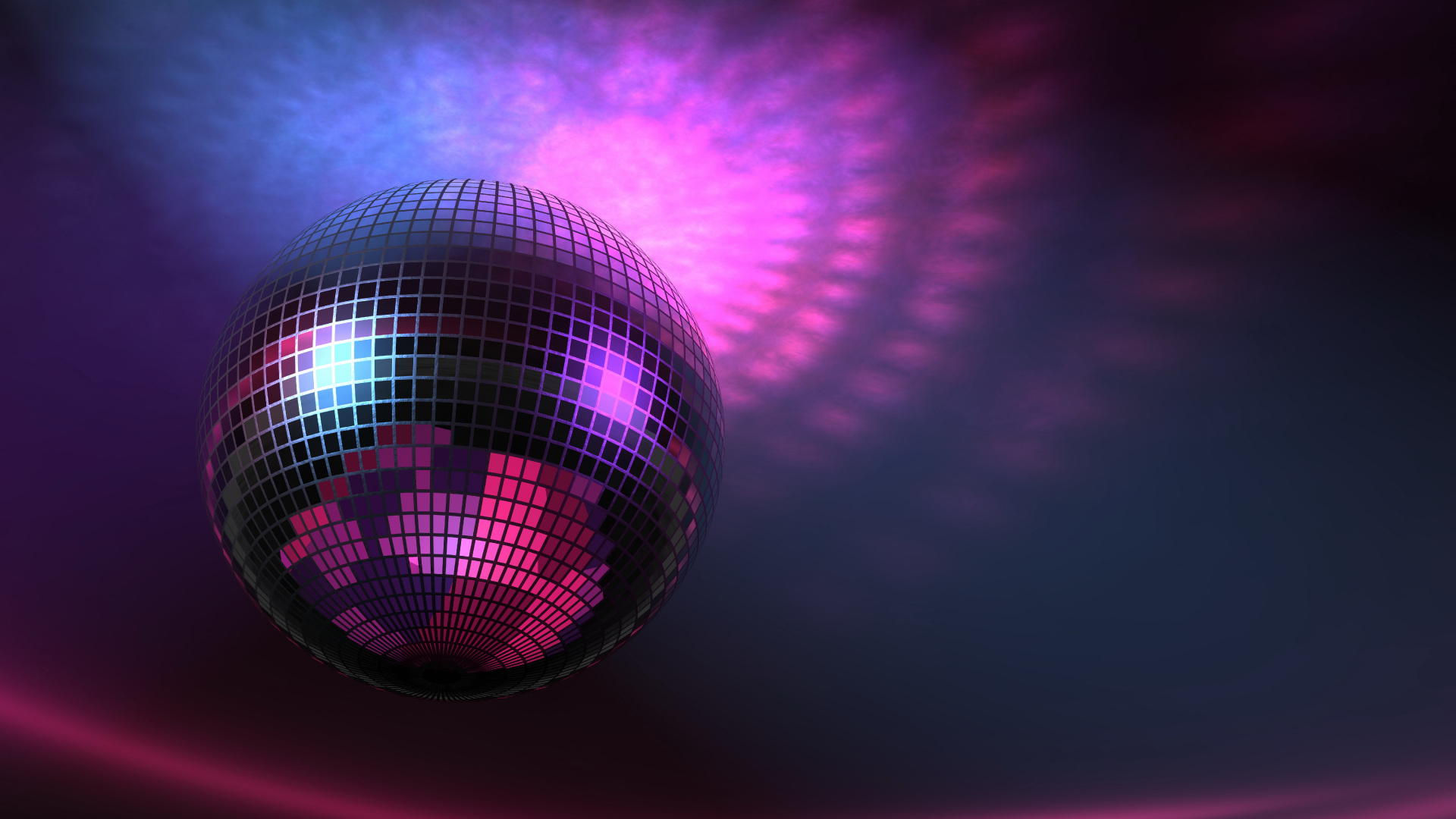 Disco Ball, Nightclub, Violet, Magenta, Music Wallpaper - Disco Ball Background Free , HD Wallpaper & Backgrounds