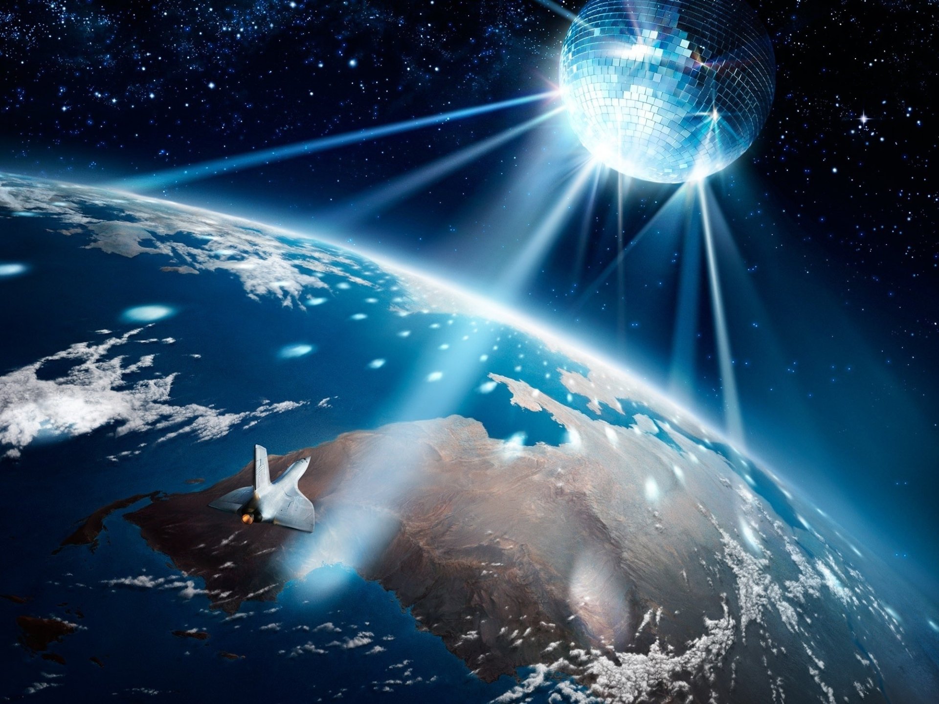 1 Disco Ball Wallpapers - Does Our Earth Look Like , HD Wallpaper & Backgrounds