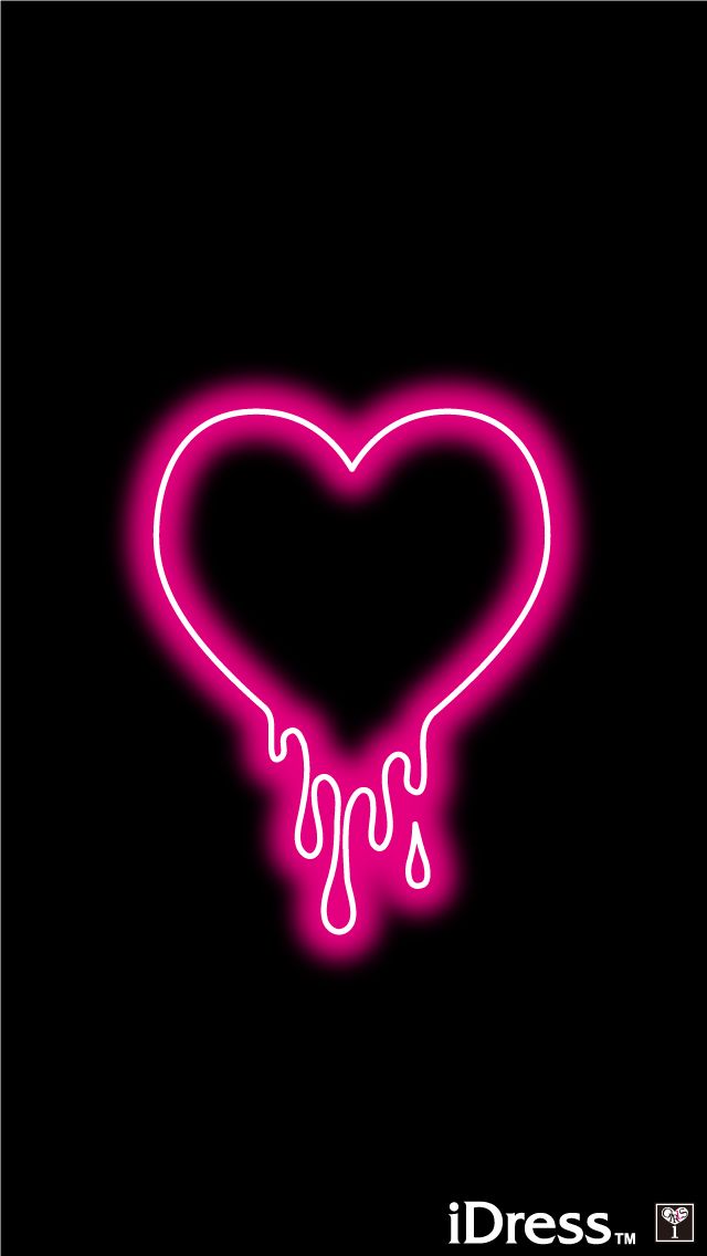 Aesthetic Wallpapers, Neon Wallpaper, Heart Wallpaper, - Fondos De ...