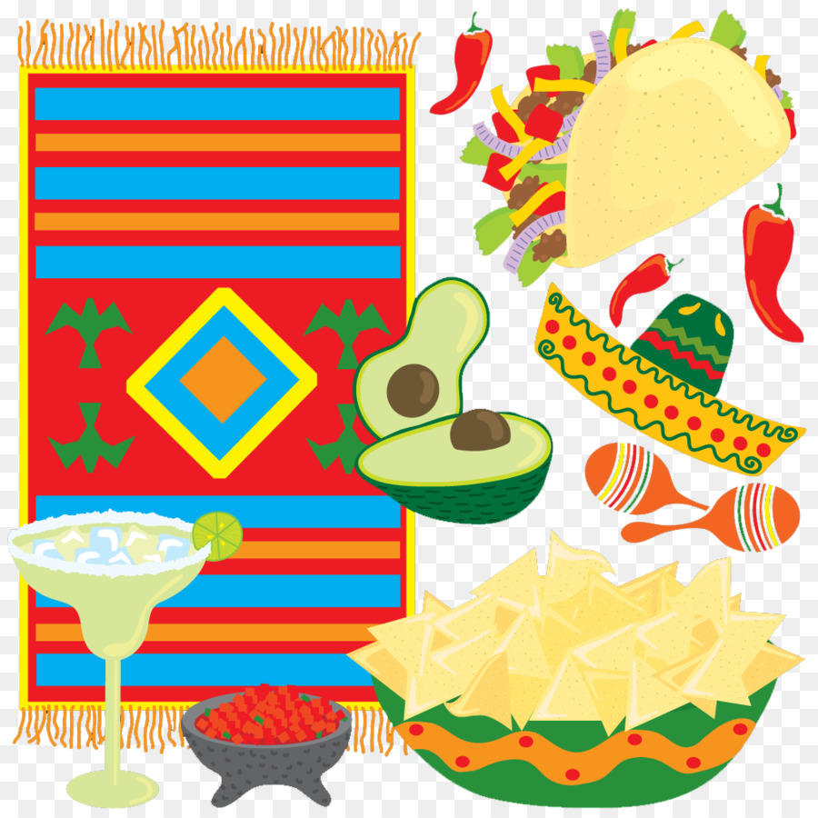 Mexico Clipart Thanksgiving - Mexican Fiesta Party , HD Wallpaper & Backgrounds