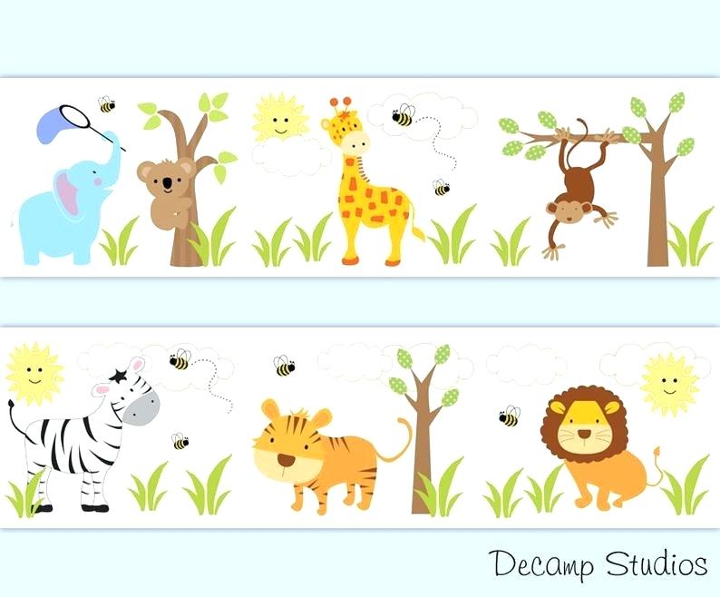 Safari Wallpaper Border Image 0 Jungle Animal - Baby Animal Free Clipart , HD Wallpaper & Backgrounds