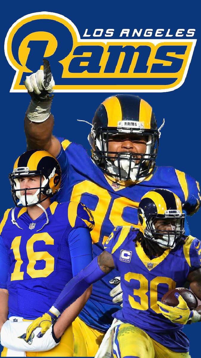 La Rams Phone Wallpaper I Made - Iphone Los Angeles Rams Wallpaper 2019 , HD Wallpaper & Backgrounds